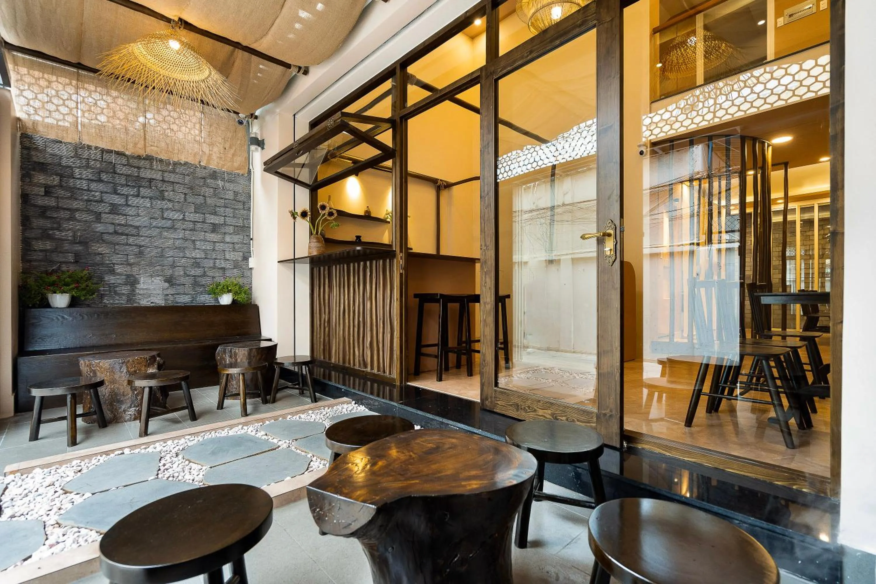 Lobby or reception in HemTouch House