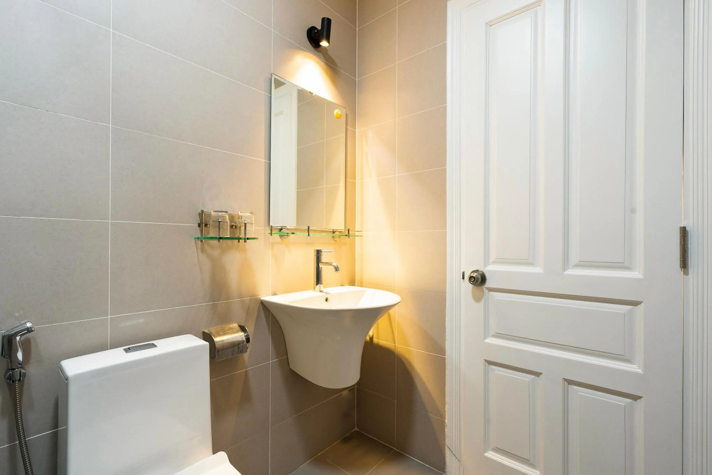 Toilet in HemTouch House