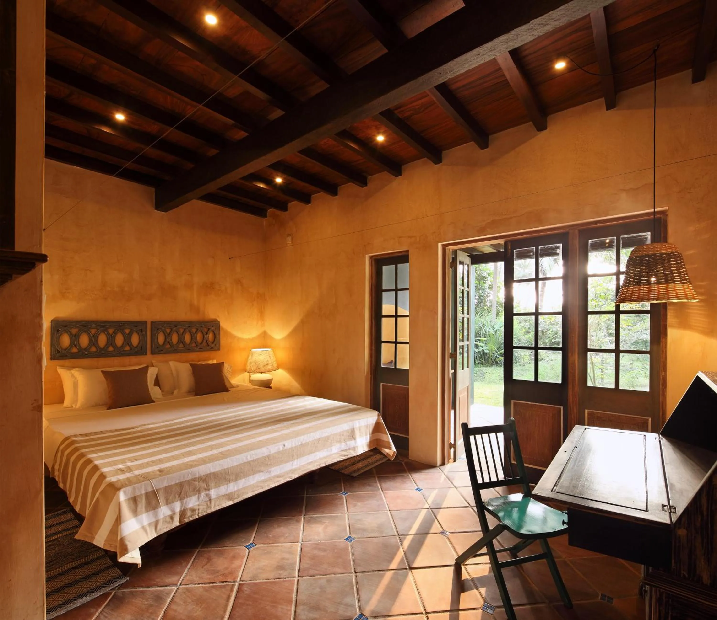 Bedroom, Bed in Sama Retreats - Kosgoda