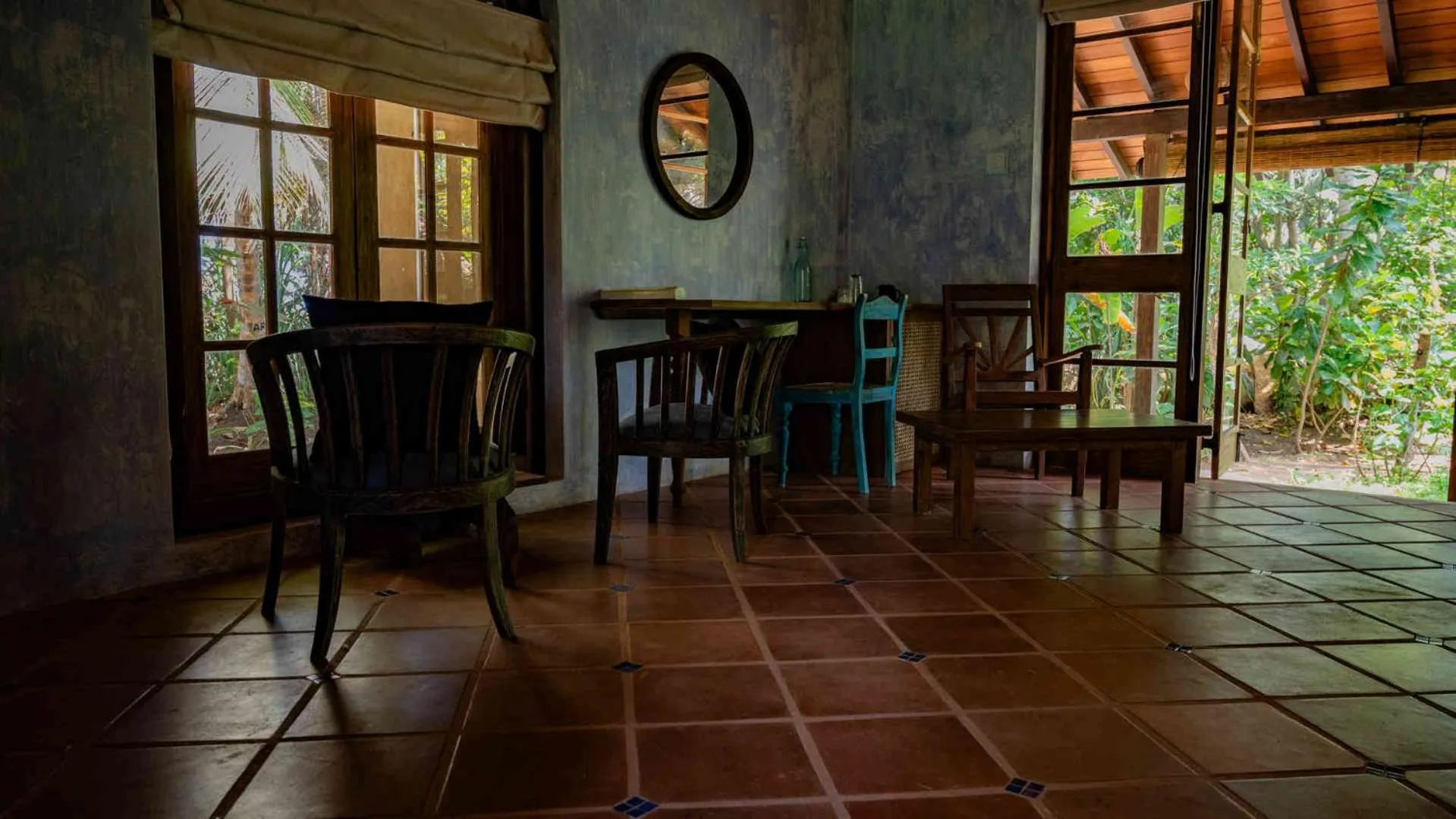 Seating area in Sama Retreats - Kosgoda