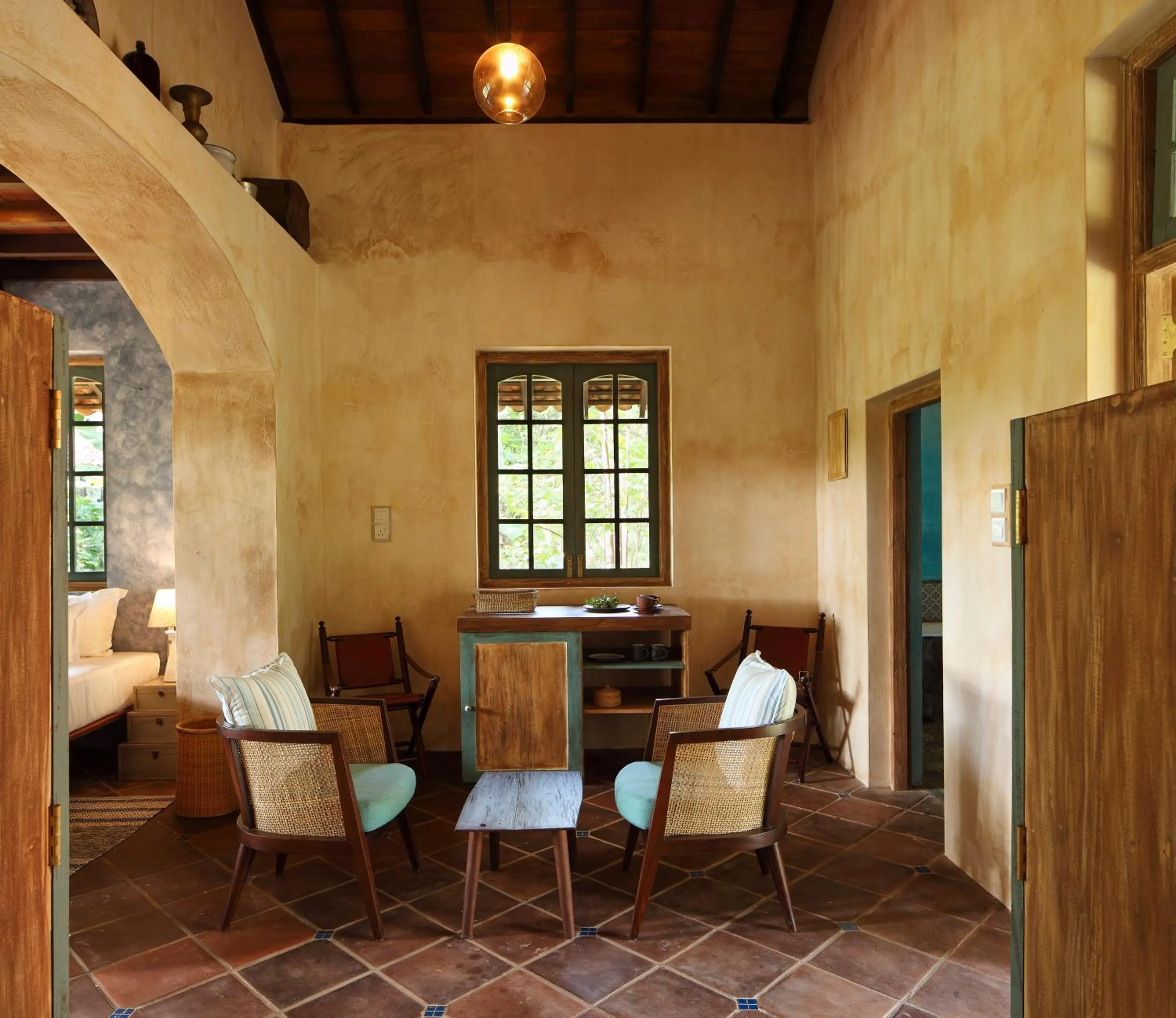 Seating area in Sama Retreats - Kosgoda