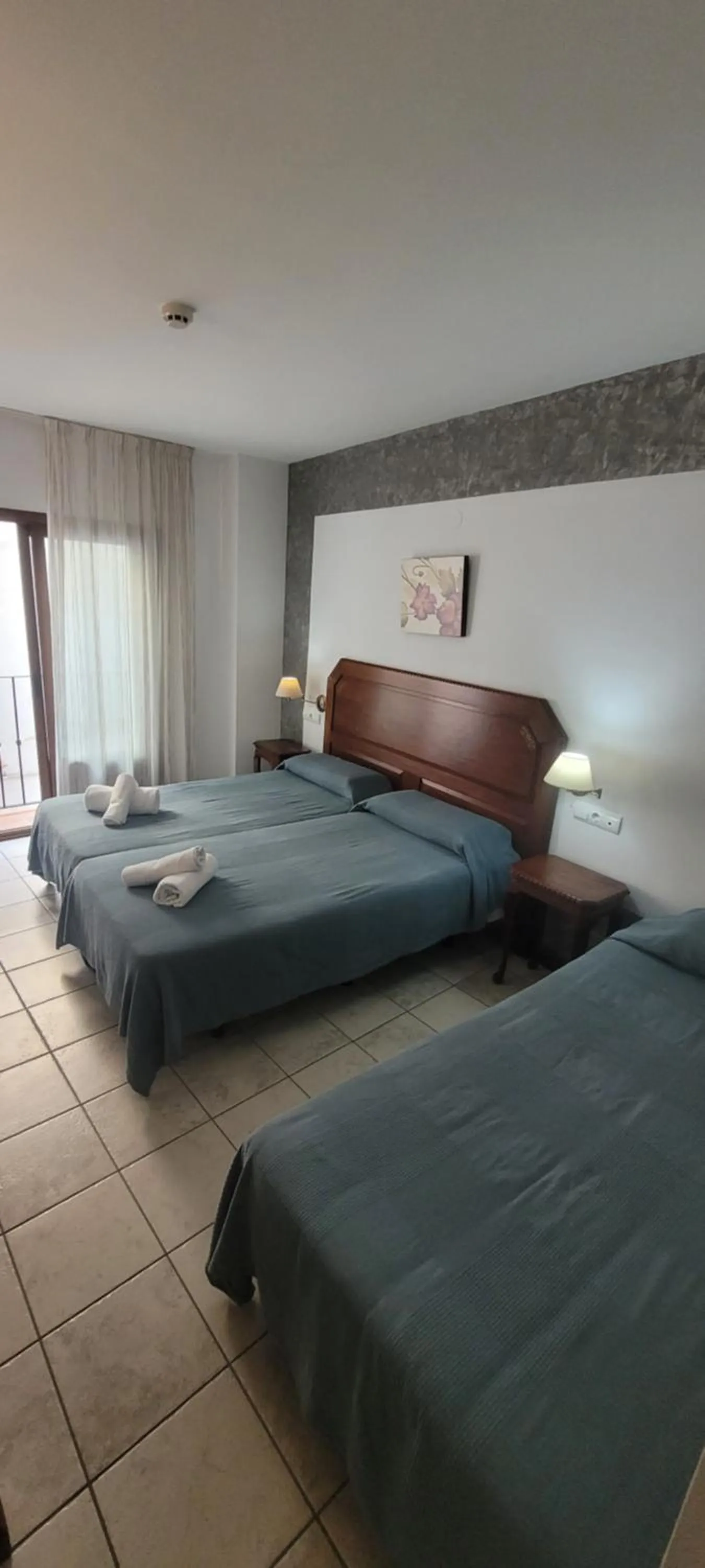 Bed in Hotel Al-Andalus