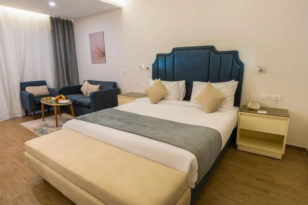 Bed in Parrotel Beach Resorts Bed in Parrotel Beach Resorts