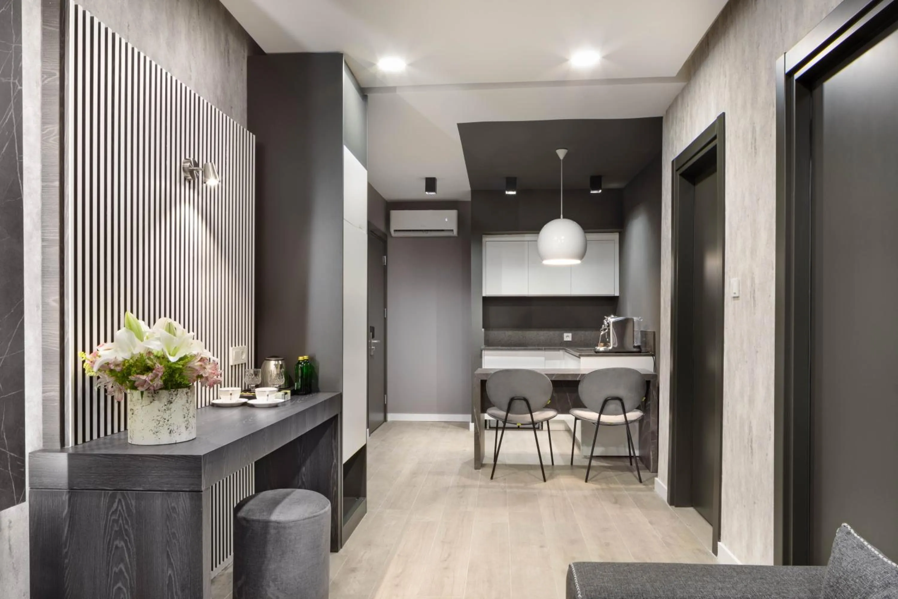 Kitchen or kitchenette in Siesta Hotel Bakırköy