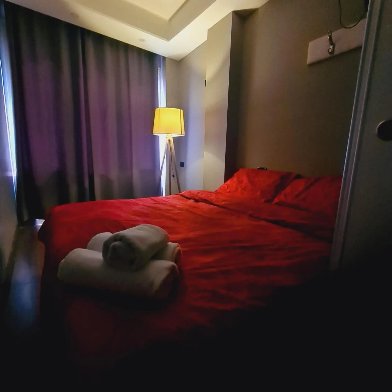 Photo of the whole room, Bed in Driti Central Hotel