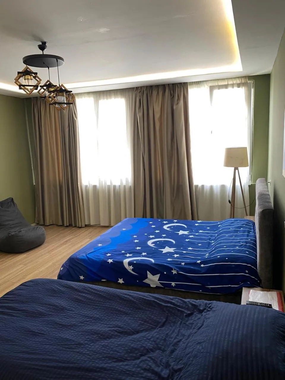 Bed in Driti Central Hotel