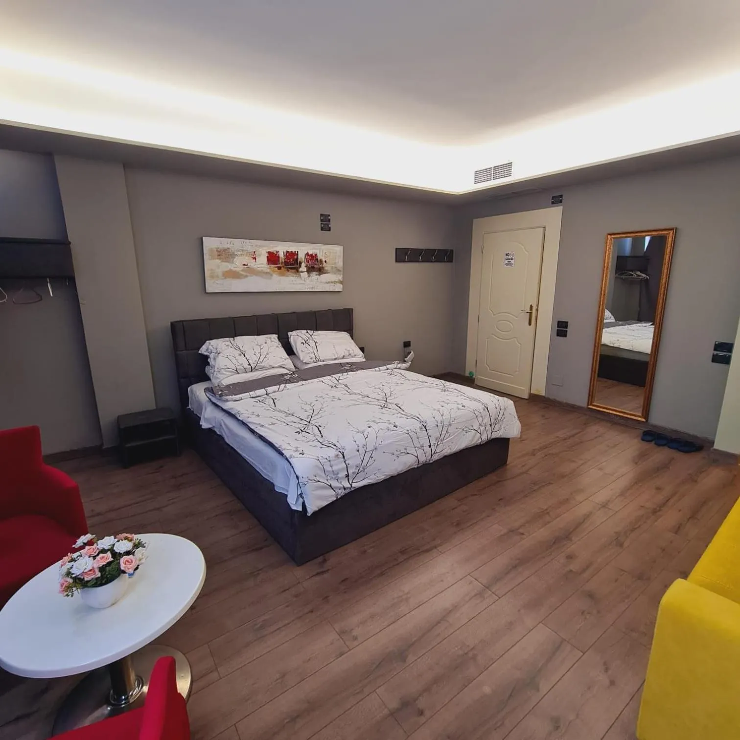 Photo of the whole room, Bed in Driti Central Hotel