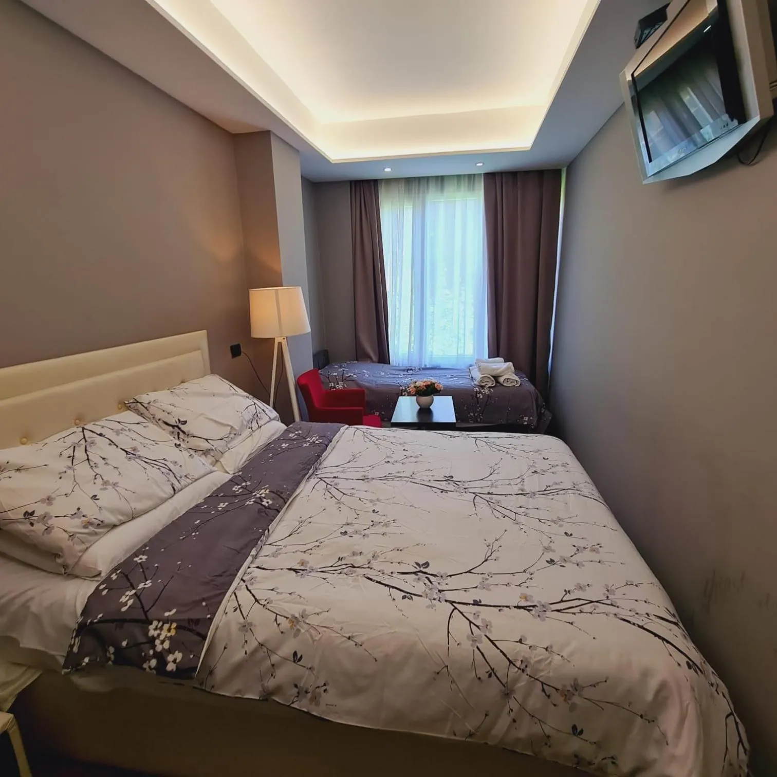 Bed in Driti Central Hotel