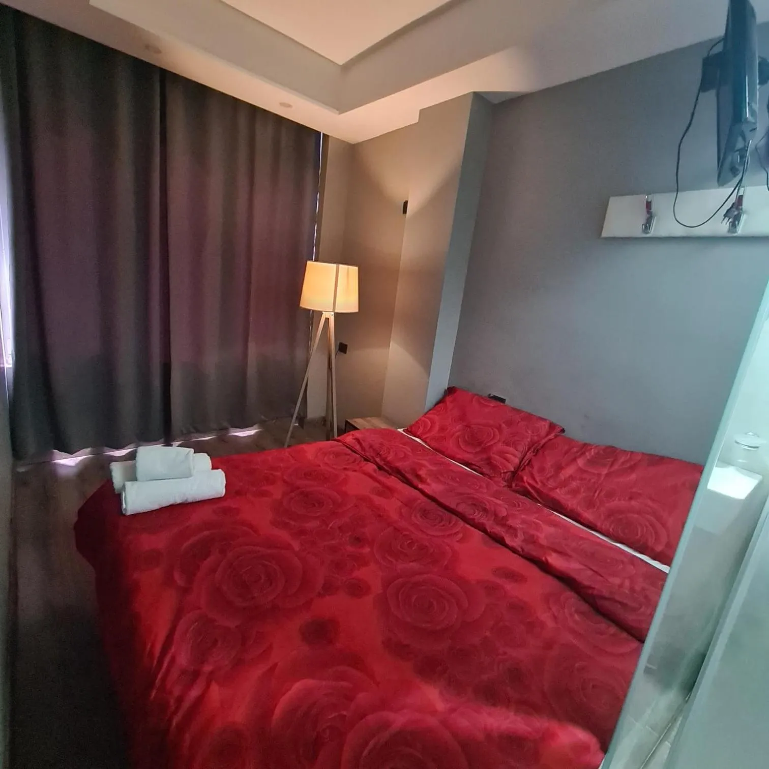 Bed in Driti Central Hotel