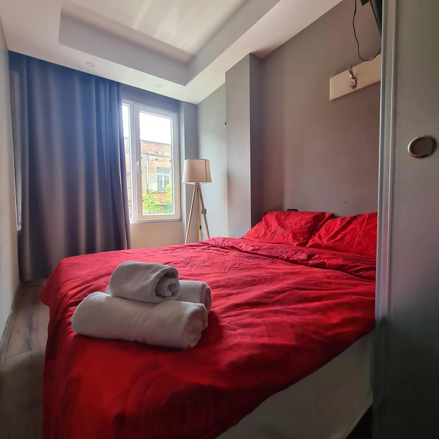 Bed in Driti Central Hotel