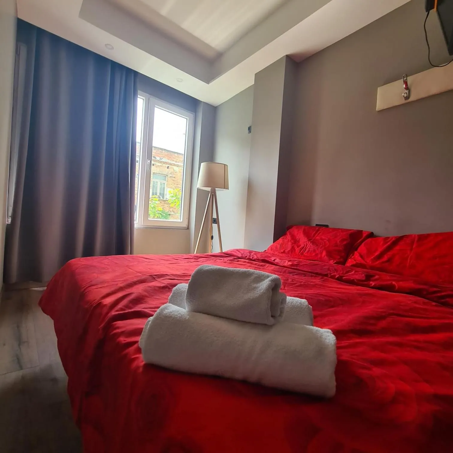 Bed in Driti Central Hotel