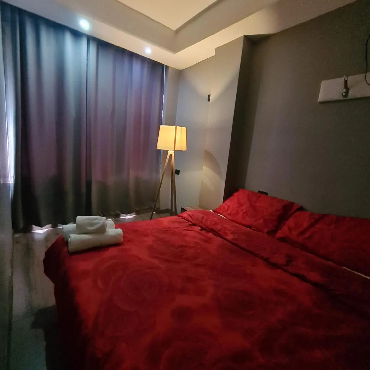 Bed in Driti Central Hotel