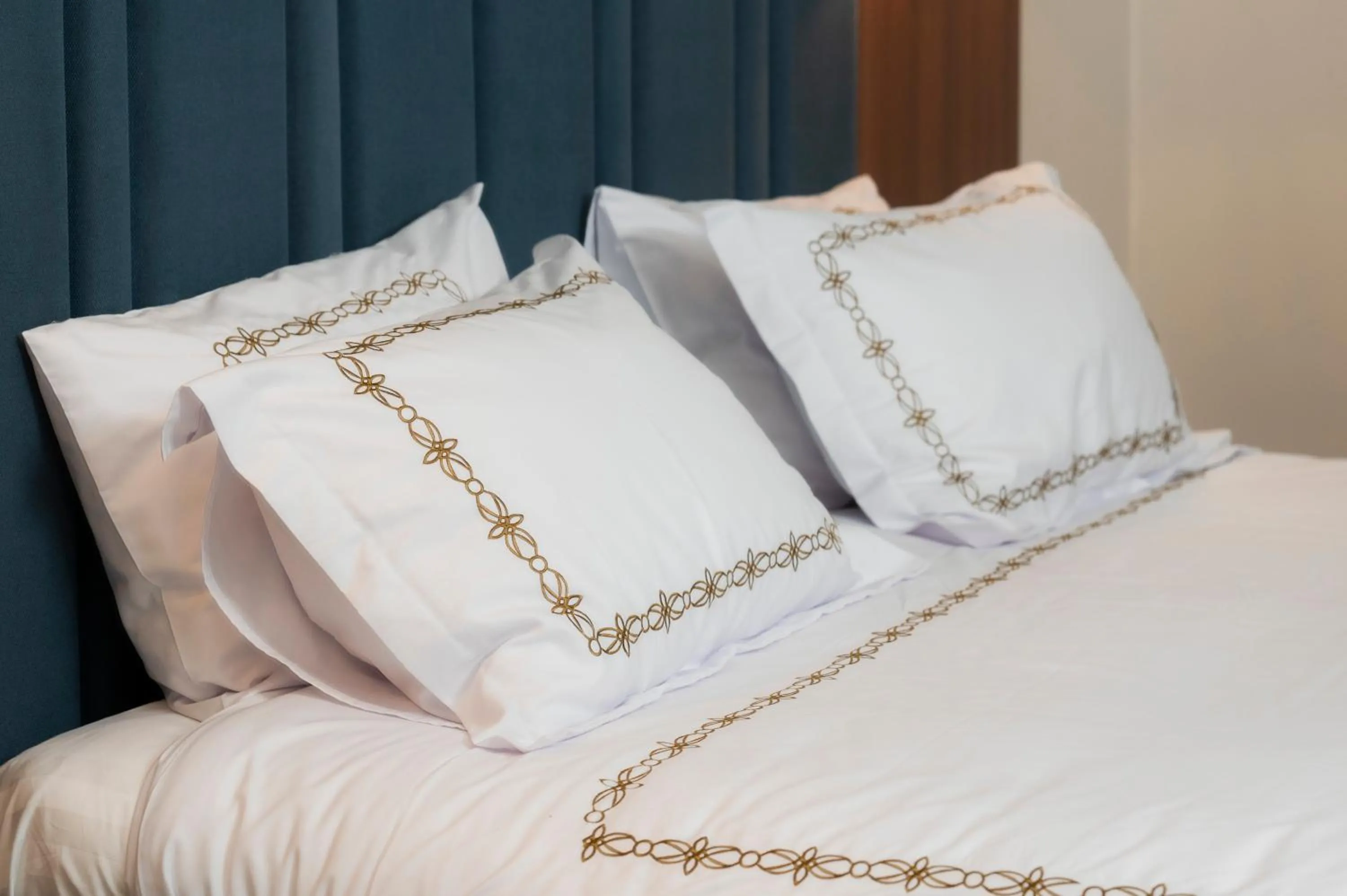 Bed in Yas Hotel Apartments