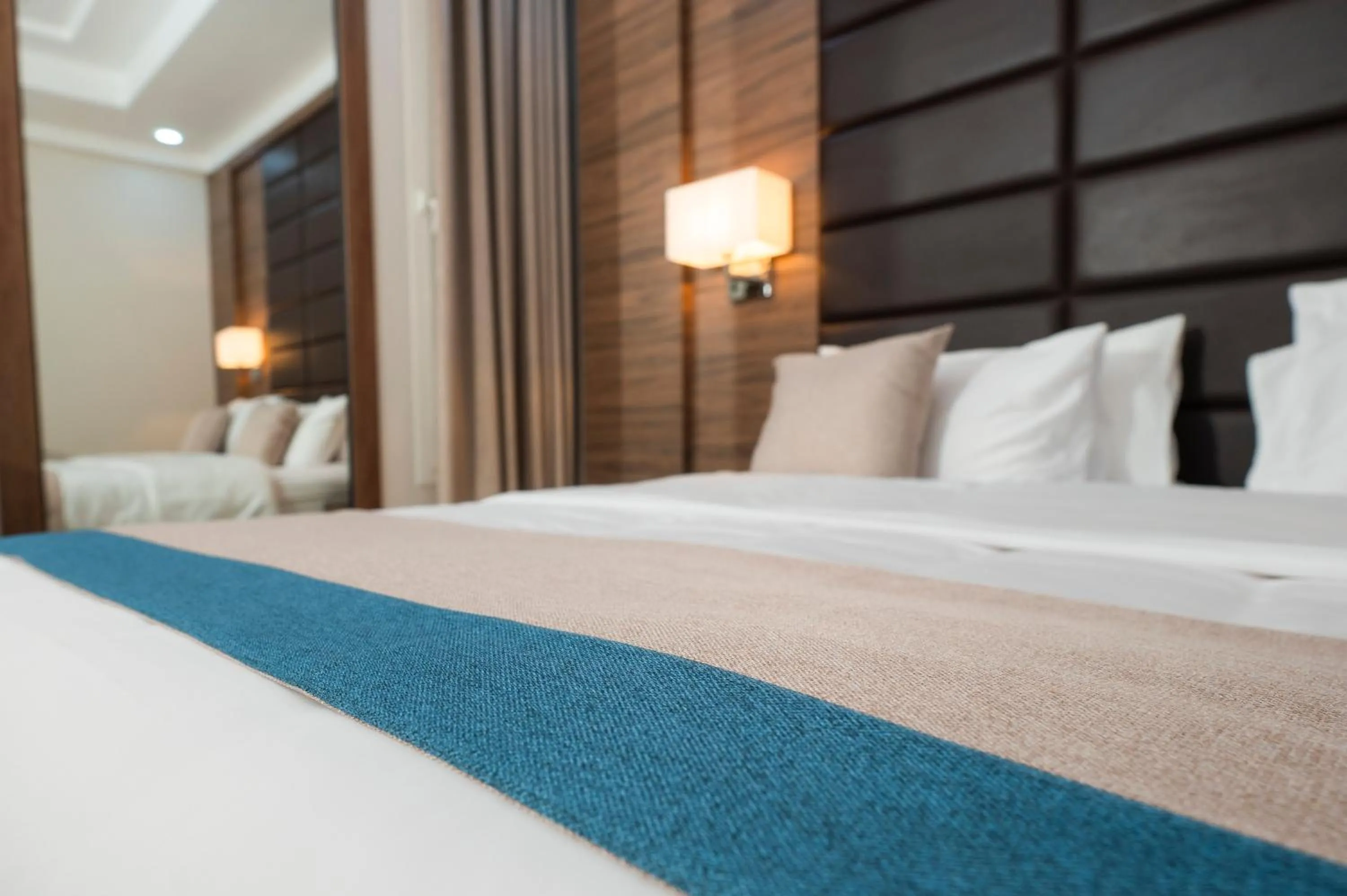 Bed in Yas Hotel Apartments