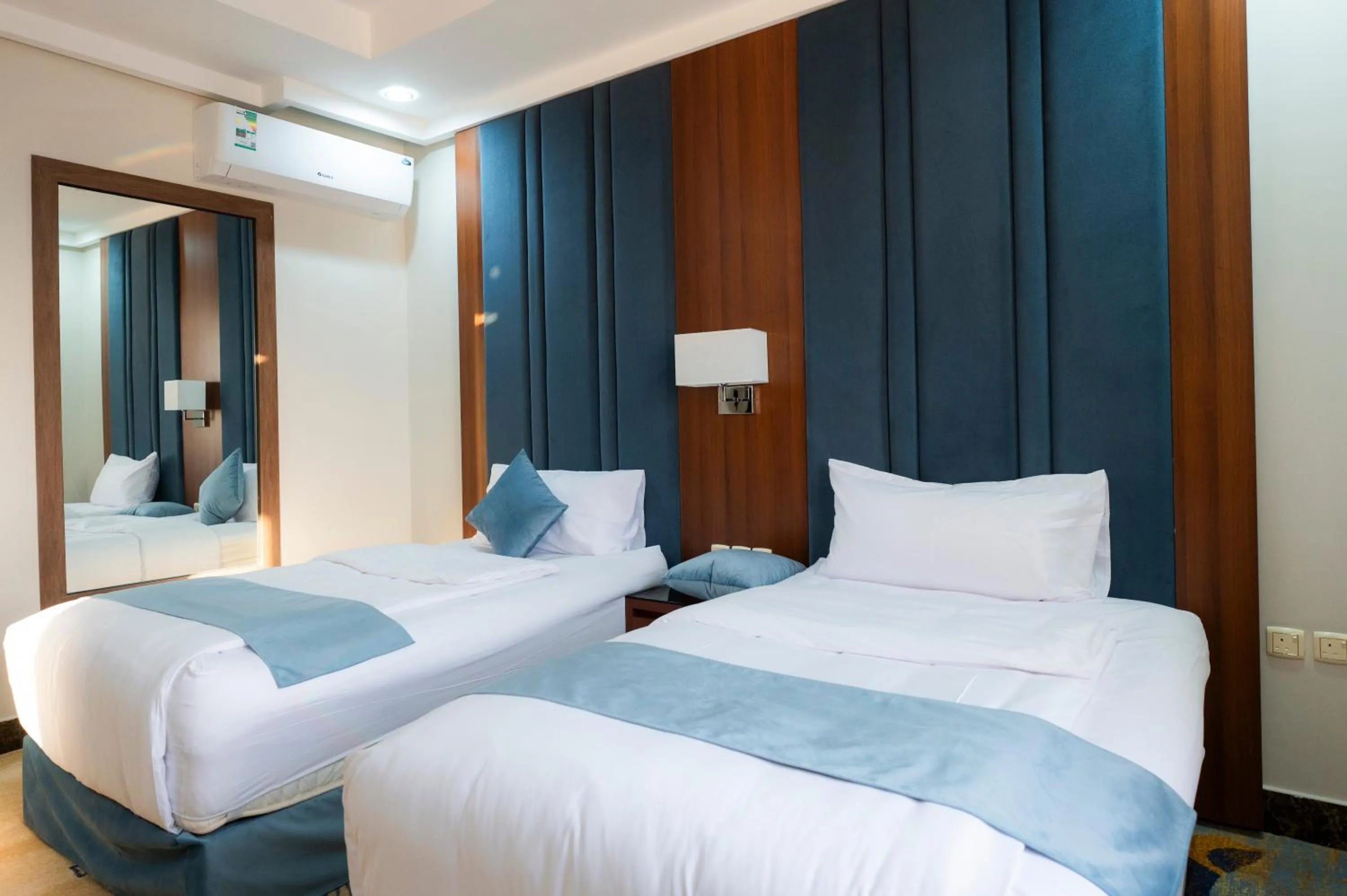 Bed in Yas Hotel Apartments