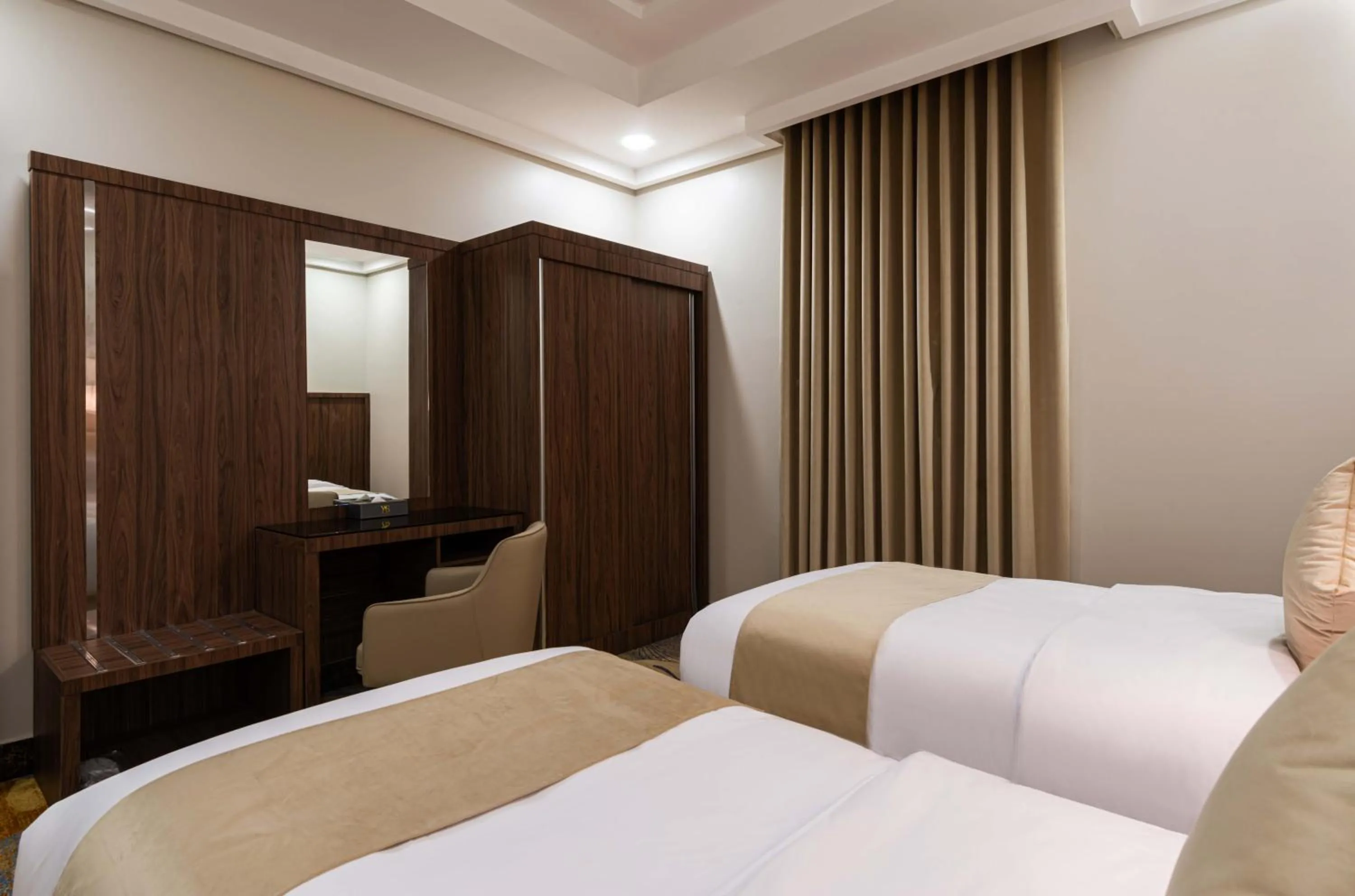 Bed in Yas Hotel Apartments
