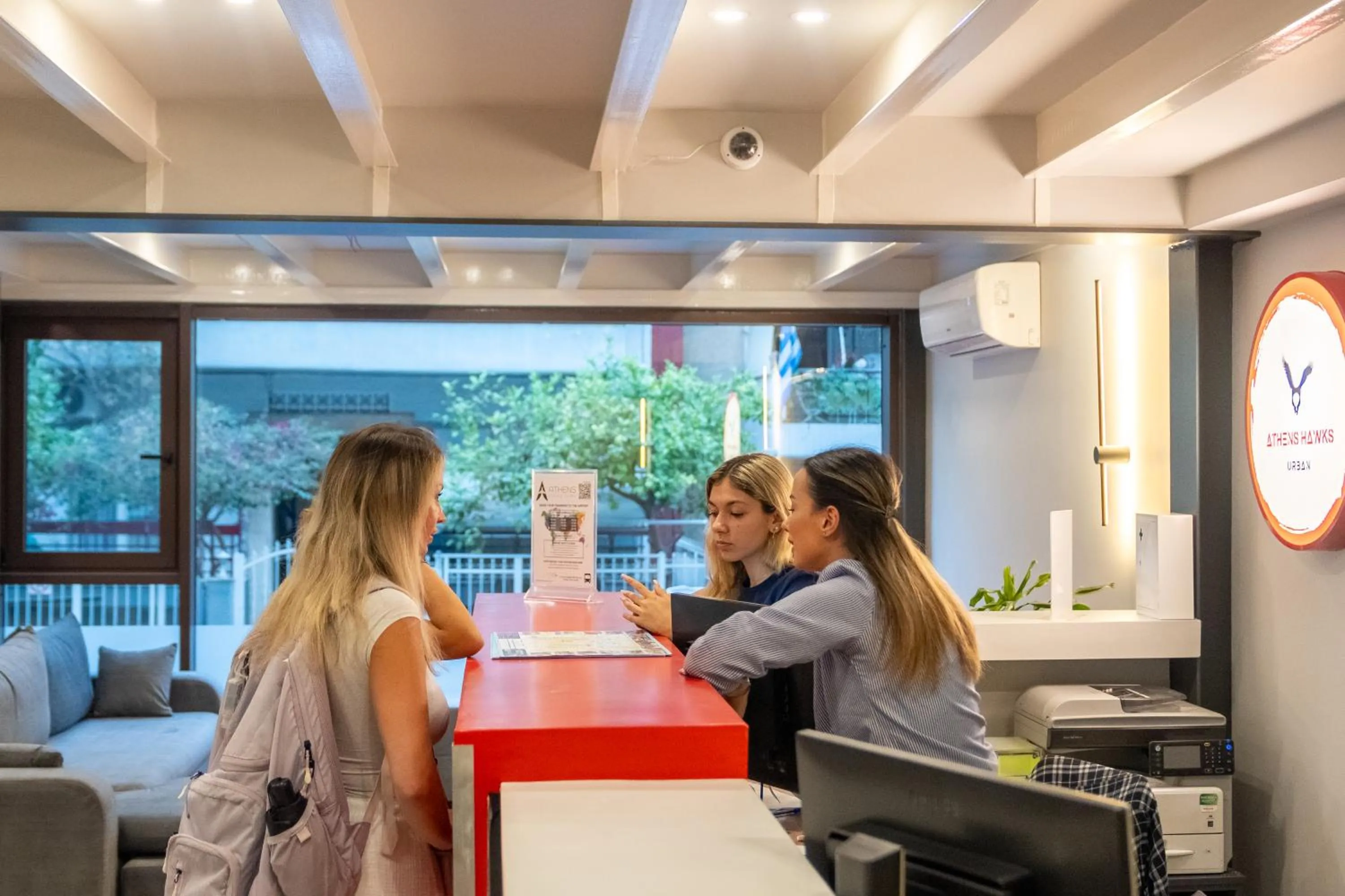 Lobby or reception in Athens Hawks Urban