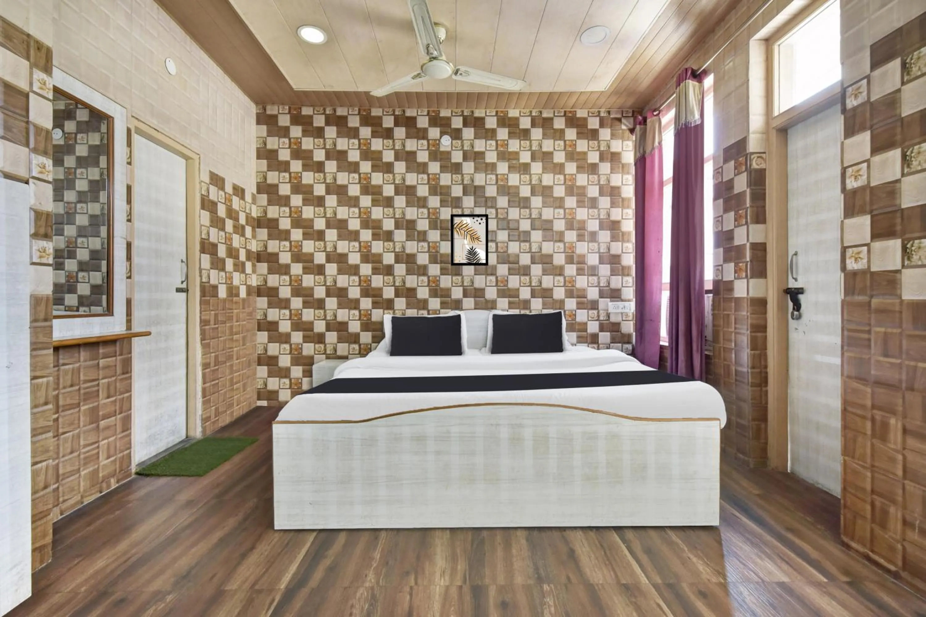 Bedroom in Hotel O Indira