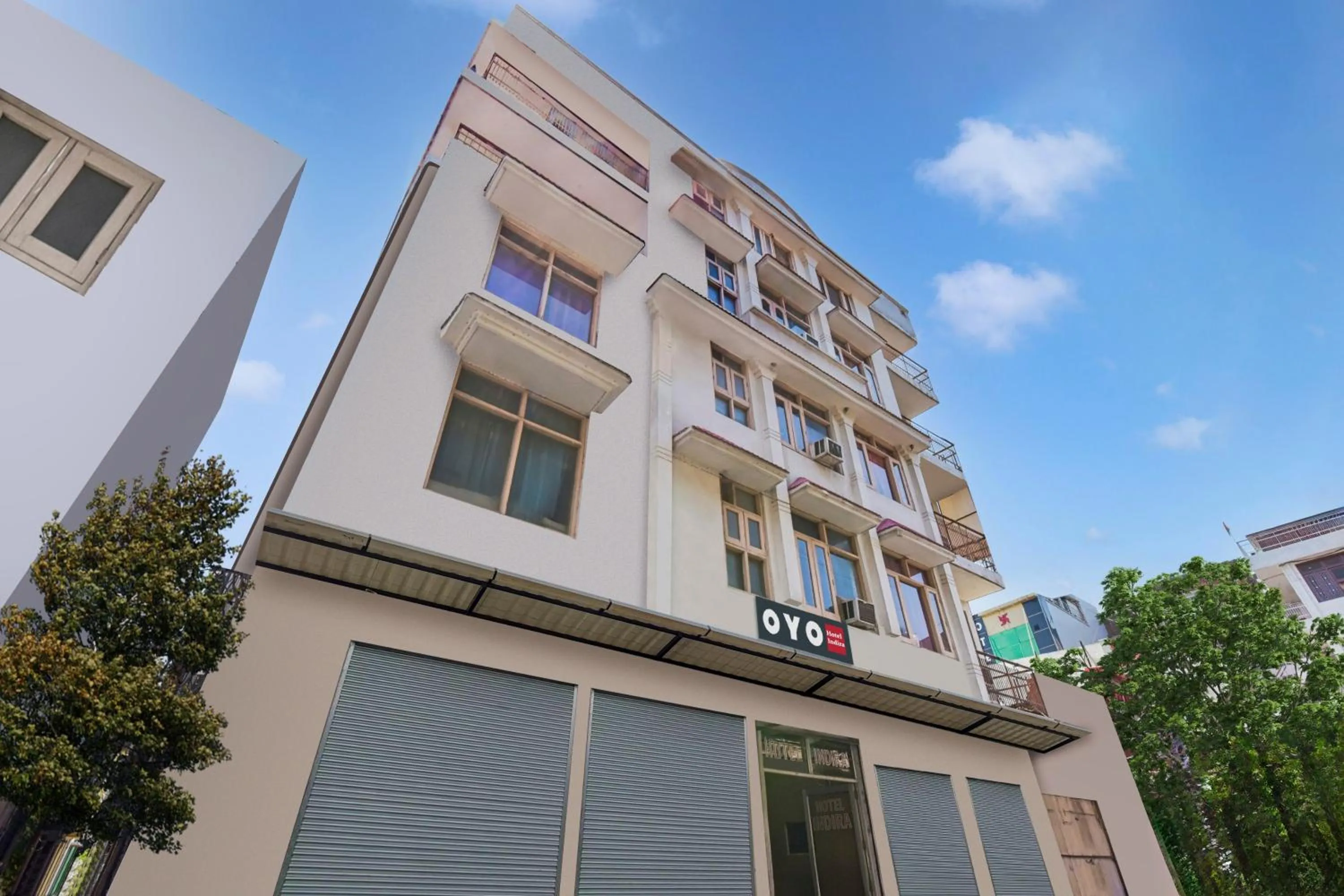 Facade/entrance in Hotel O Indira