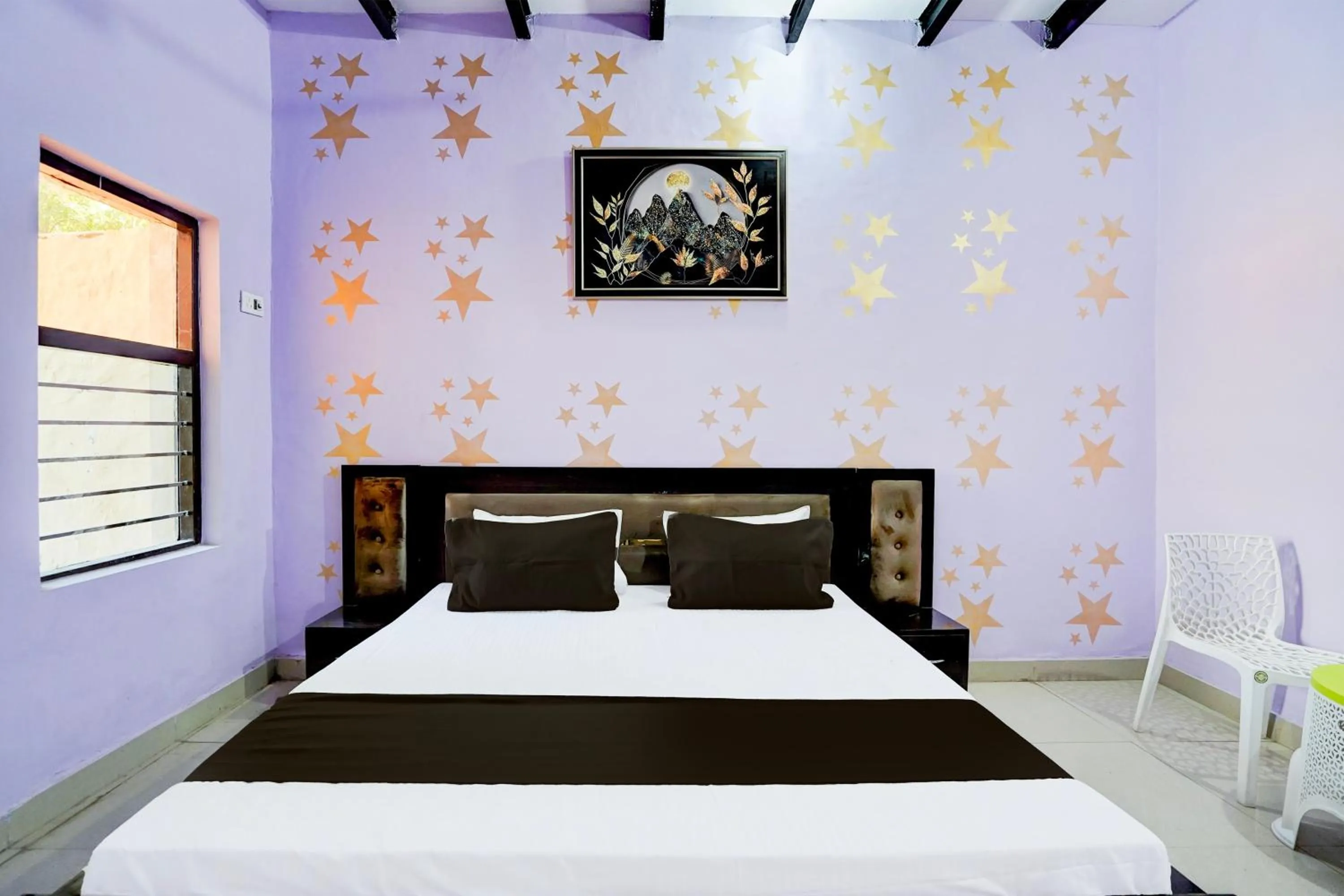 Bedroom, Bed in Hotel O YAMUNA RESORT