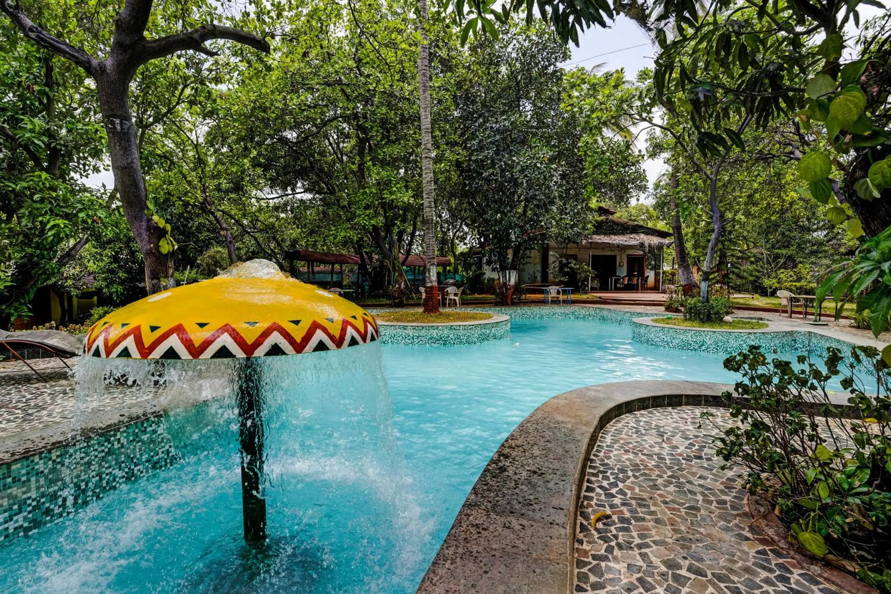 Swimming pool in Palette Palghar Irayos Resort Lifestyle Retreat