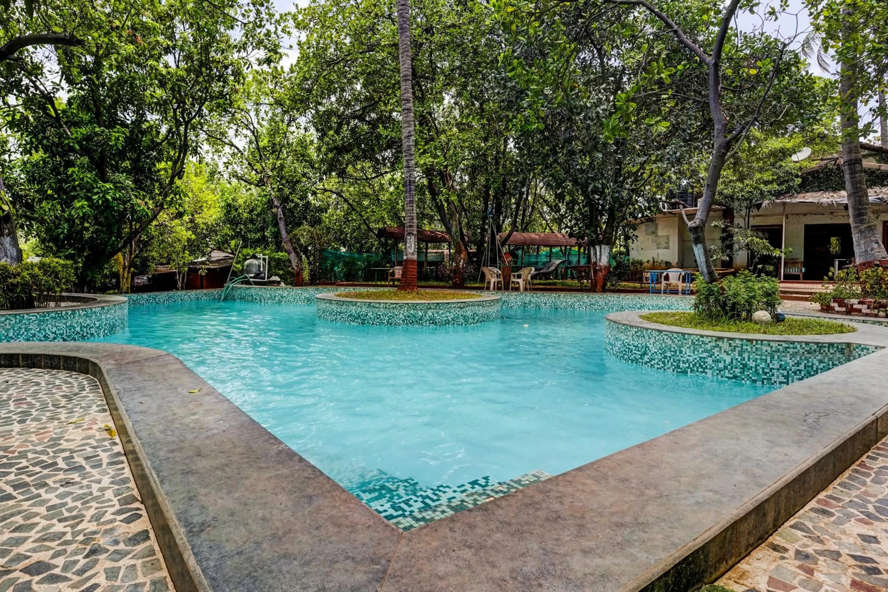 Swimming pool in Palette Palghar Irayos Resort Lifestyle Retreat