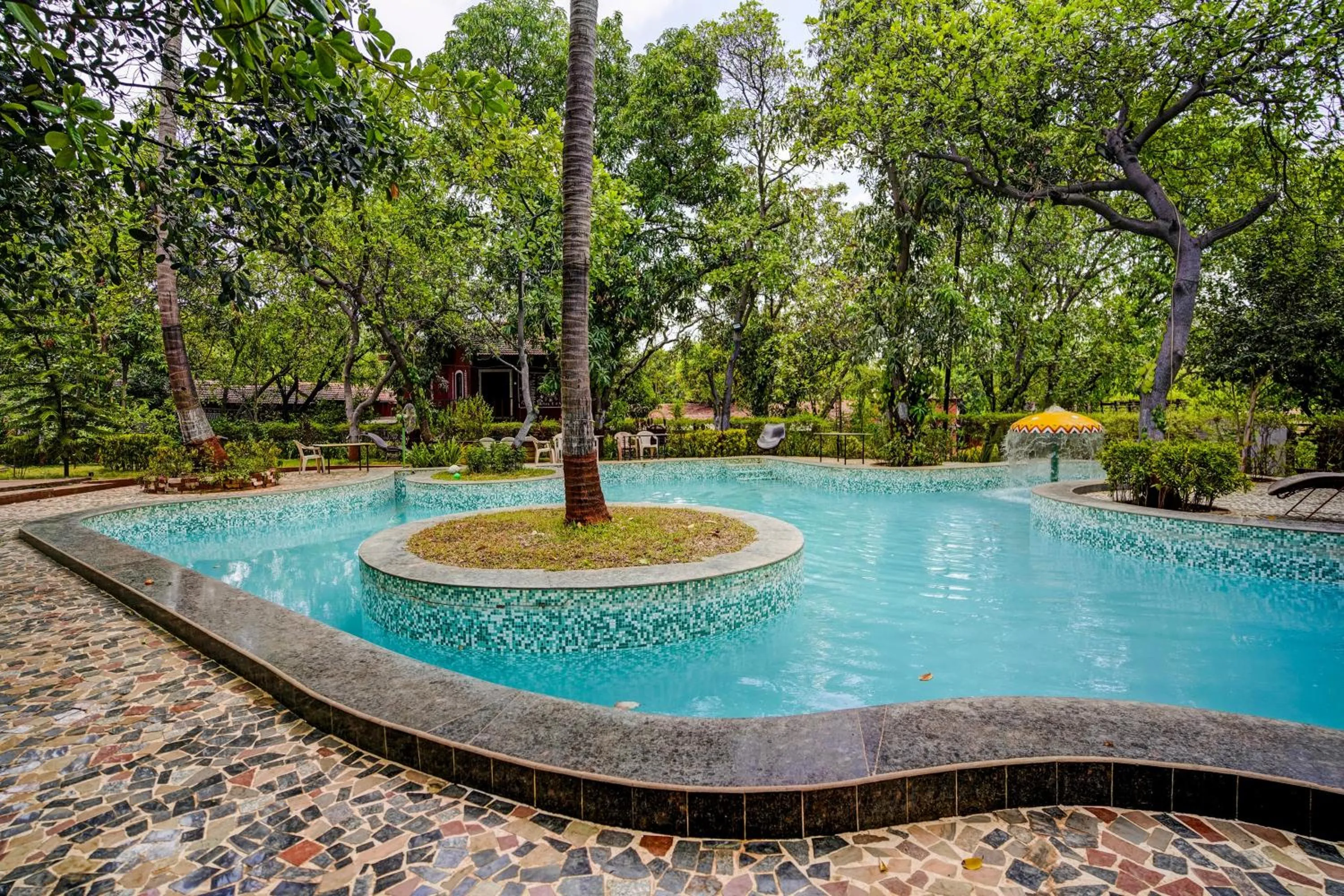 Swimming pool in Palette Palghar Irayos Resort Lifestyle Retreat