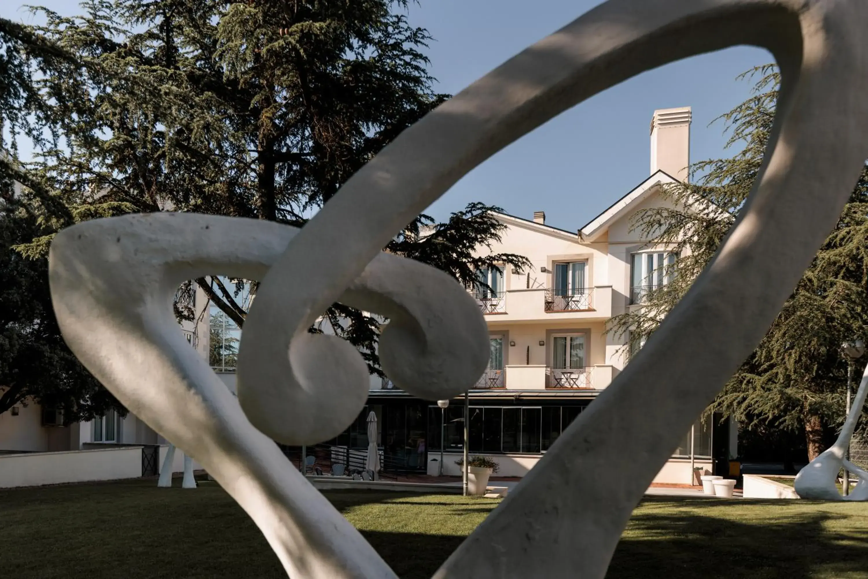 Property building in Hotel PAX Torrelodones Property building in Hotel PAX Torrelodones