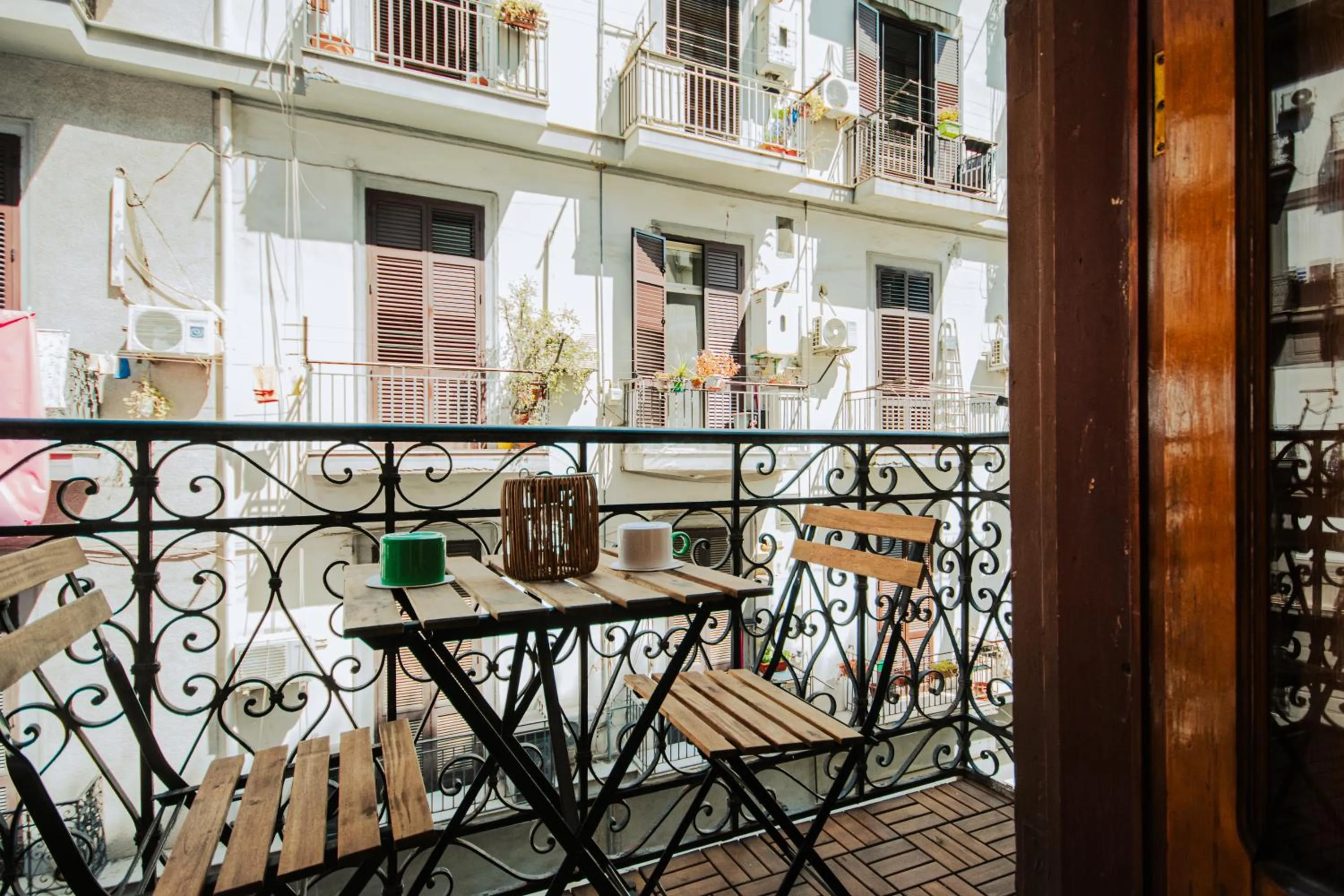 Balcony/Terrace in B&B Lara's Home by I Borbone