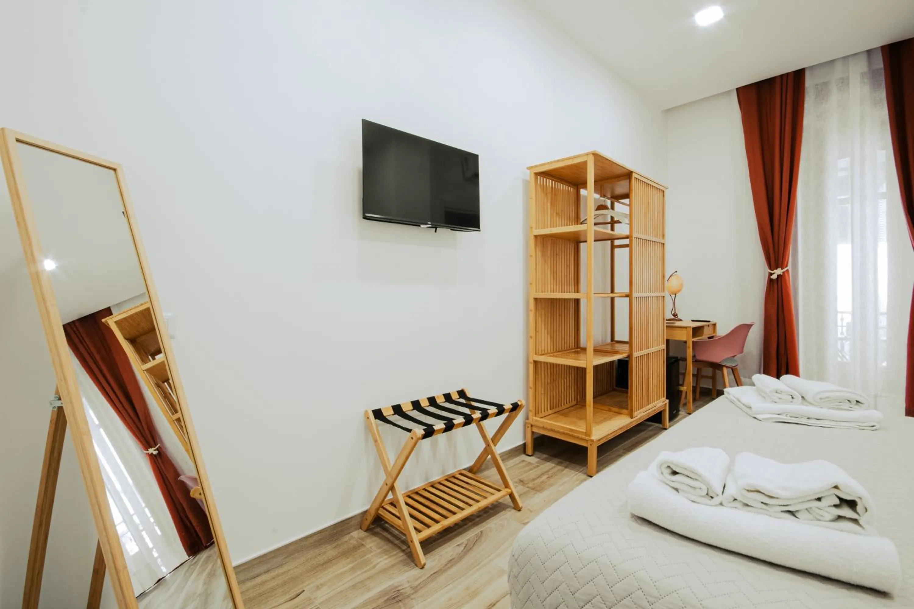 wardrobe, Bed in B&B Lara's Home by I Borbone