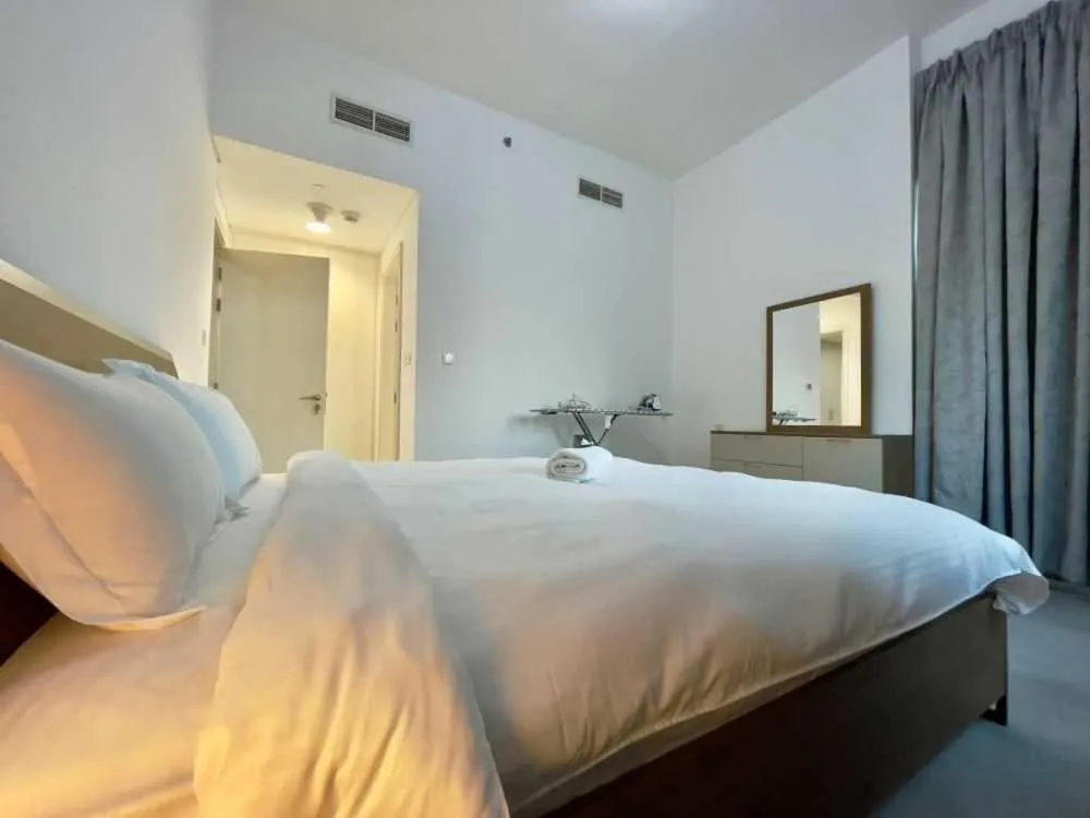 Bedroom in City View Furnished Apartment in Palette Tower in Tourist Club Area