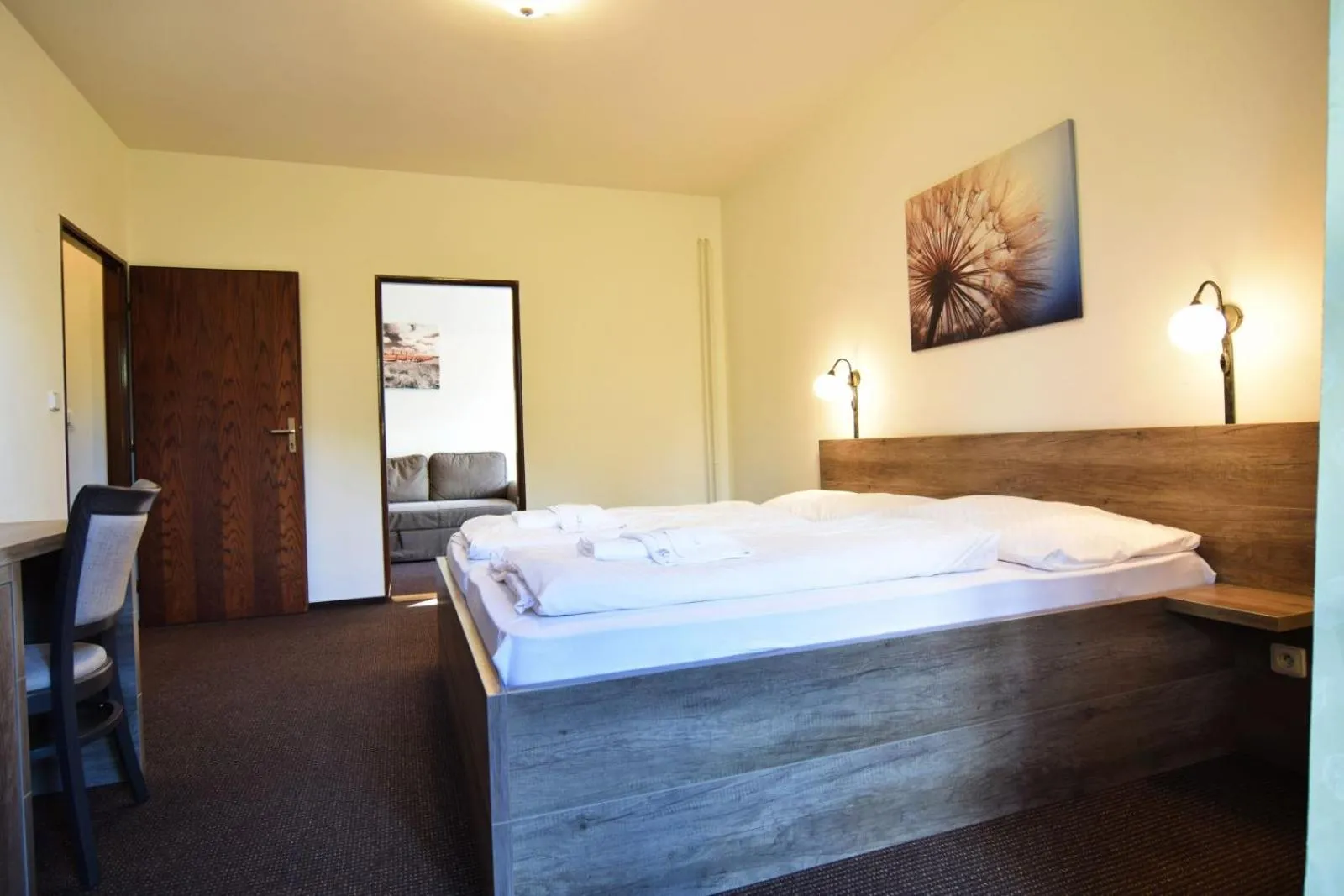 Bed in Hotel Konšel