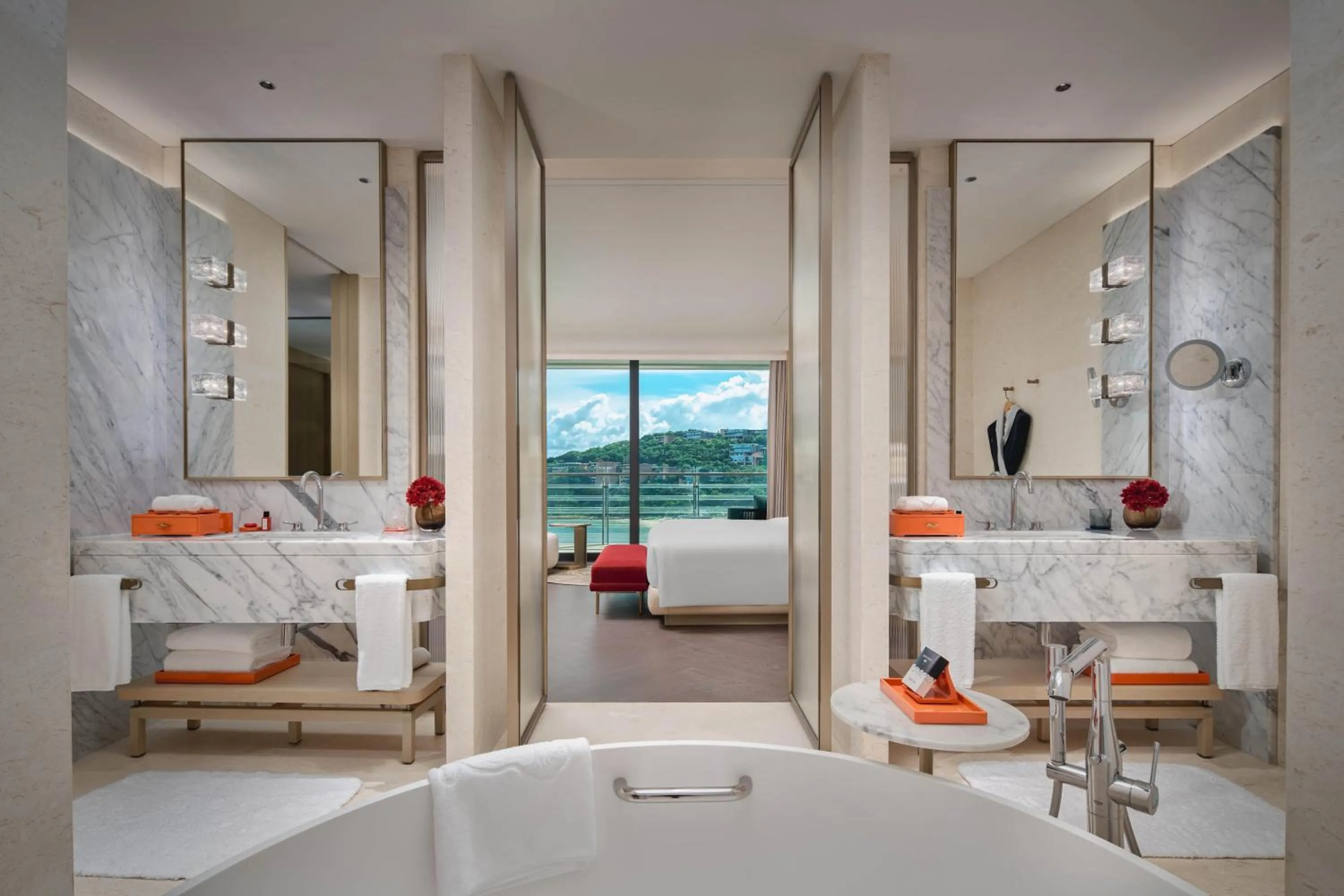 Bathroom in MGM Shenzhen