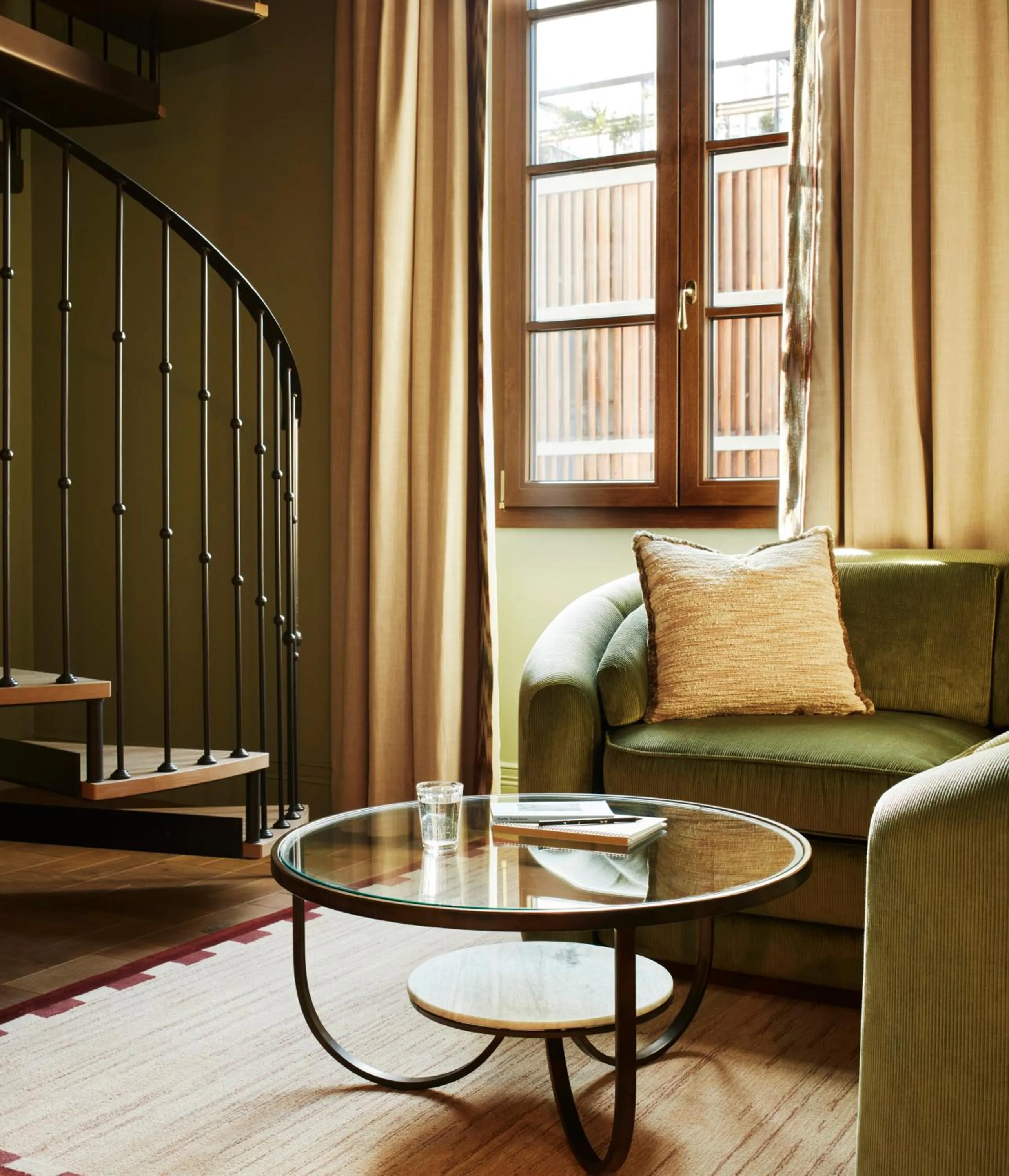 Living room in The Hoxton, Florence