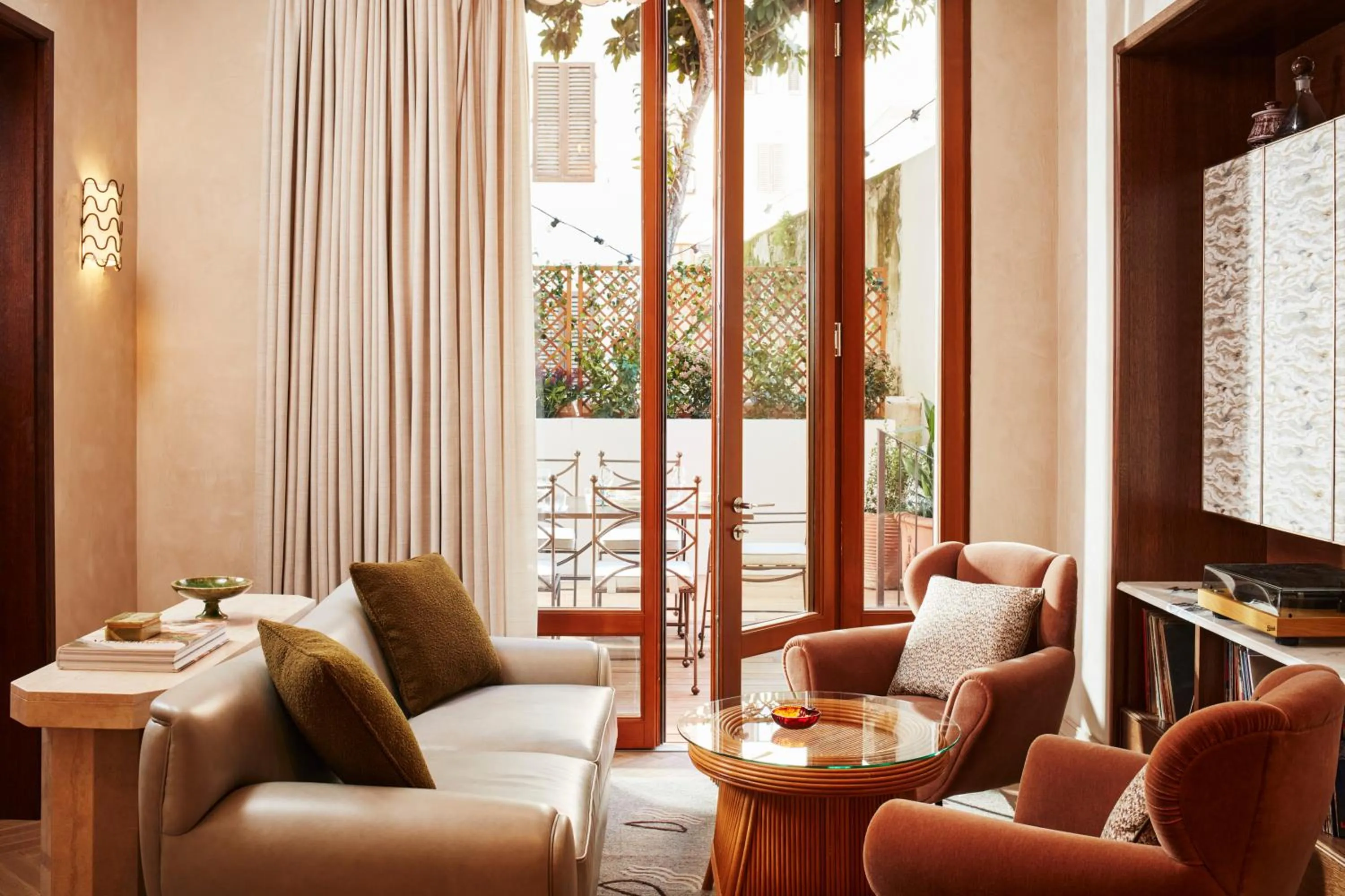 Living room in The Hoxton, Florence