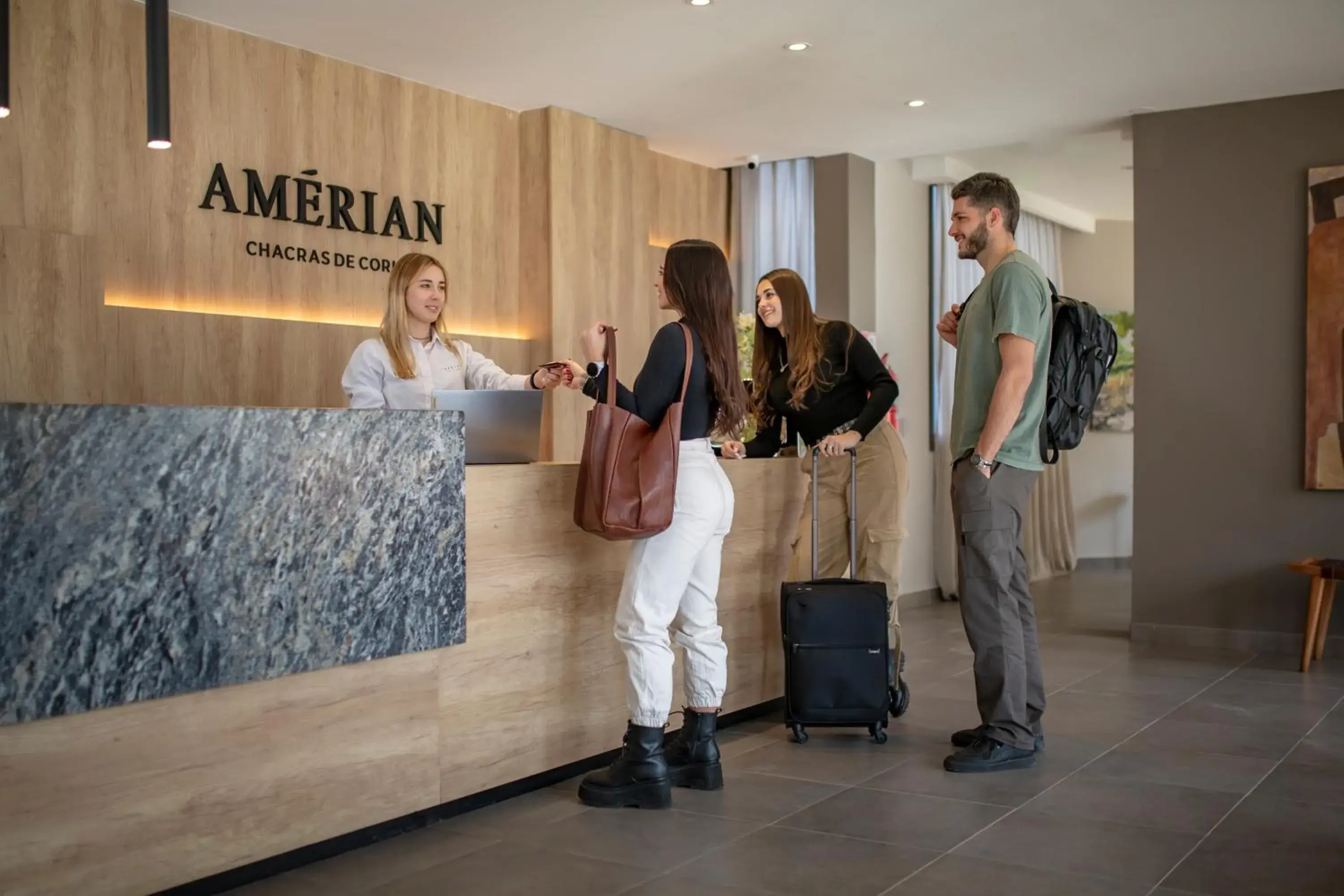 Lobby or reception in Amerian Chacras de Coria Lobby or reception in Amerian Chacras de Coria