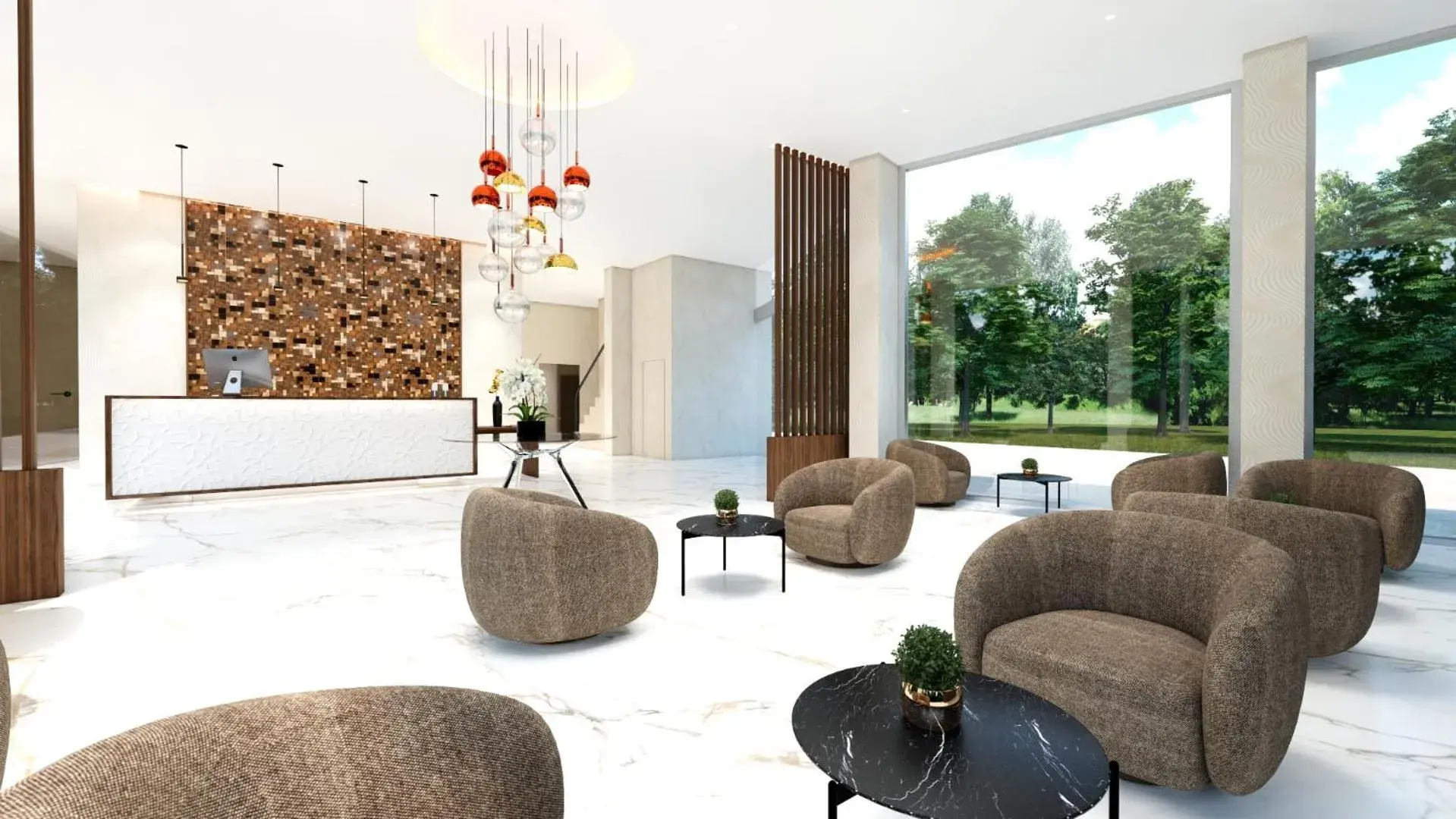 Lobby or reception in SH Campus Lyceum Lobby or reception in SH Campus Lyceum