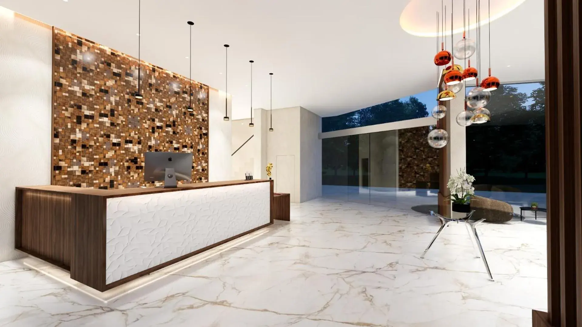 Lobby or reception in SH Campus Lyceum Lobby or reception in SH Campus Lyceum