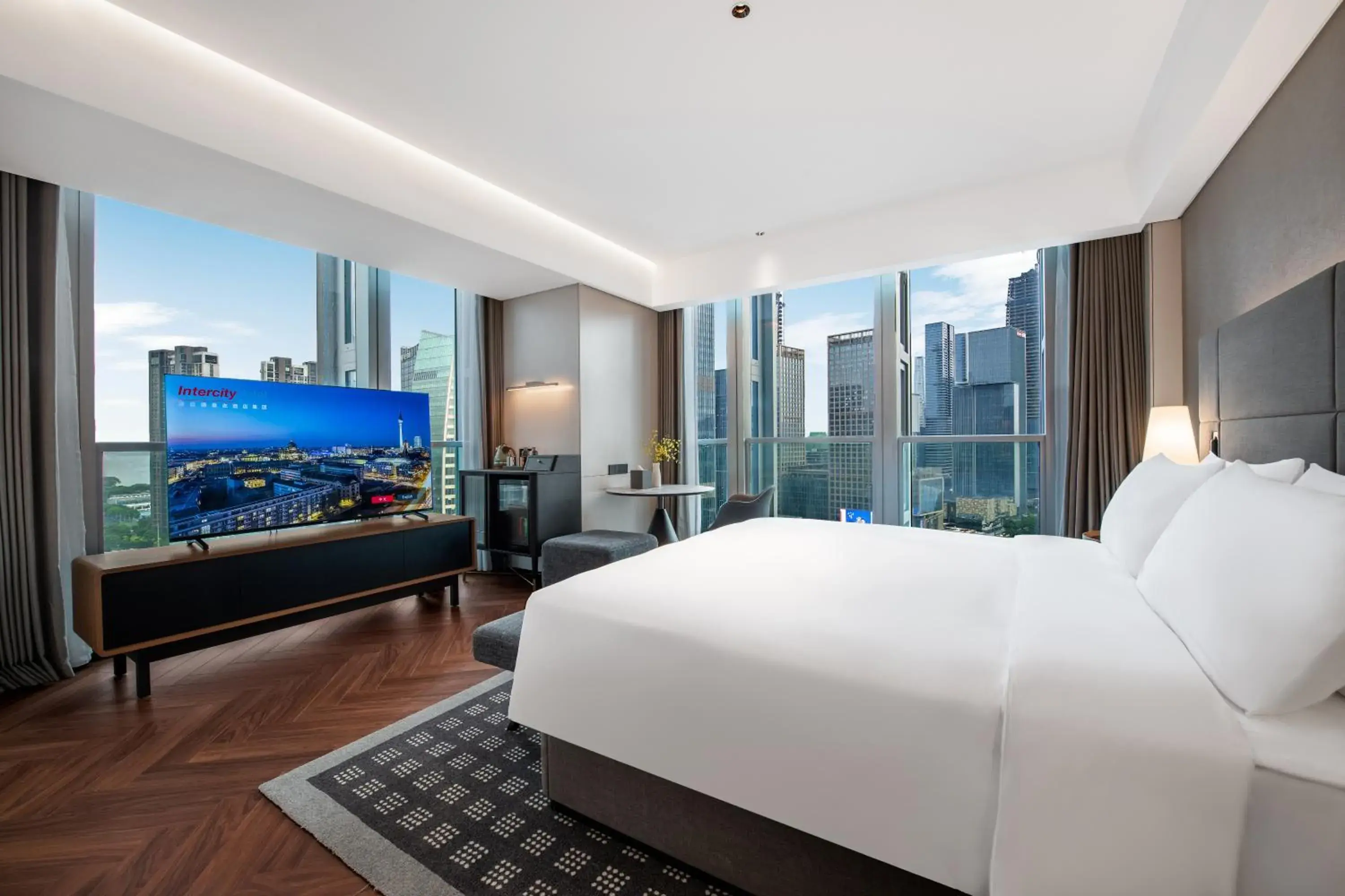 King Room with Sea View in Intercity Hotel Shenzhen Bay King Room with Sea View in Intercity Hotel Shenzhen Bay