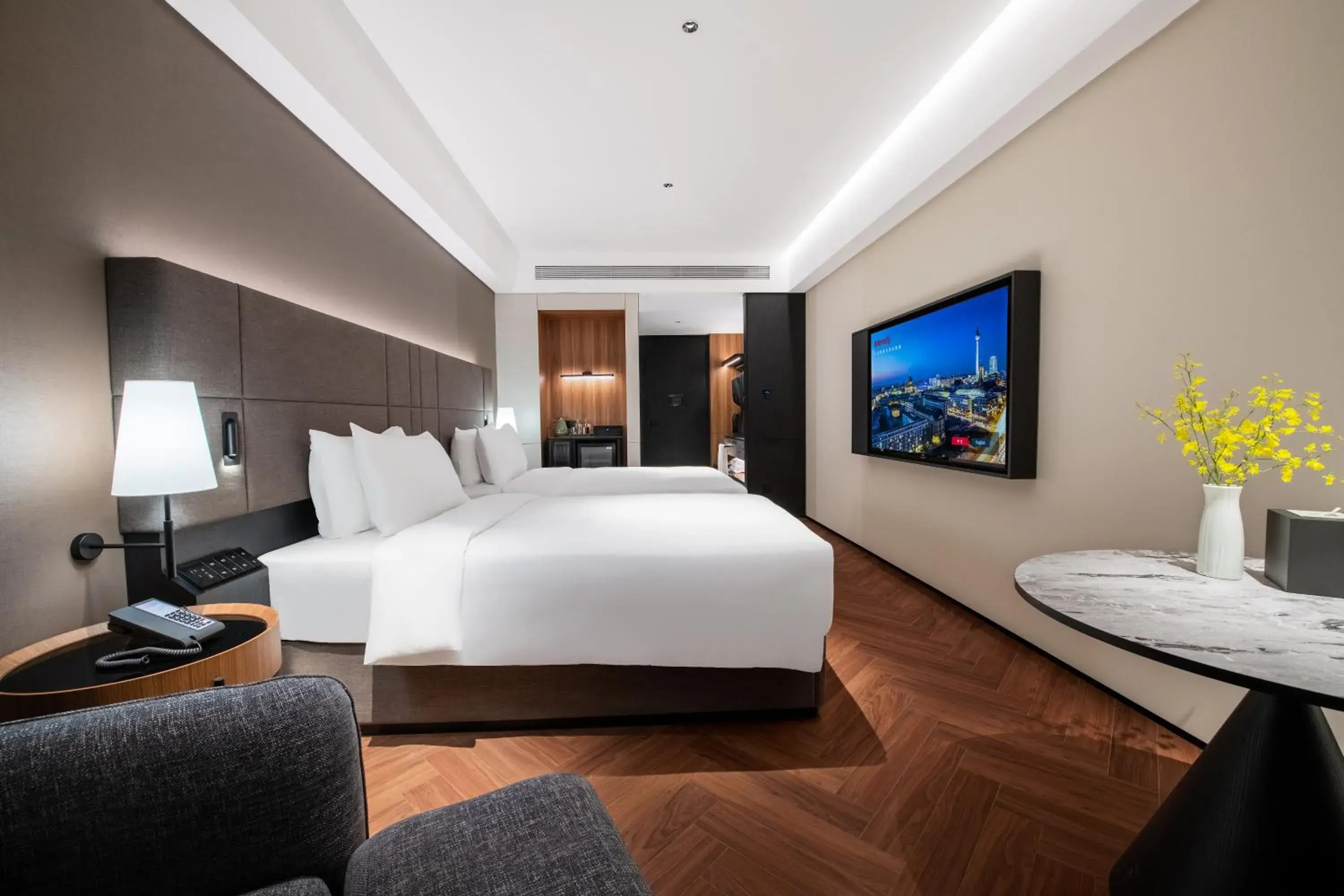 Superior Twin Room in Intercity Hotel Shenzhen Bay Superior Twin Room in Intercity Hotel Shenzhen Bay