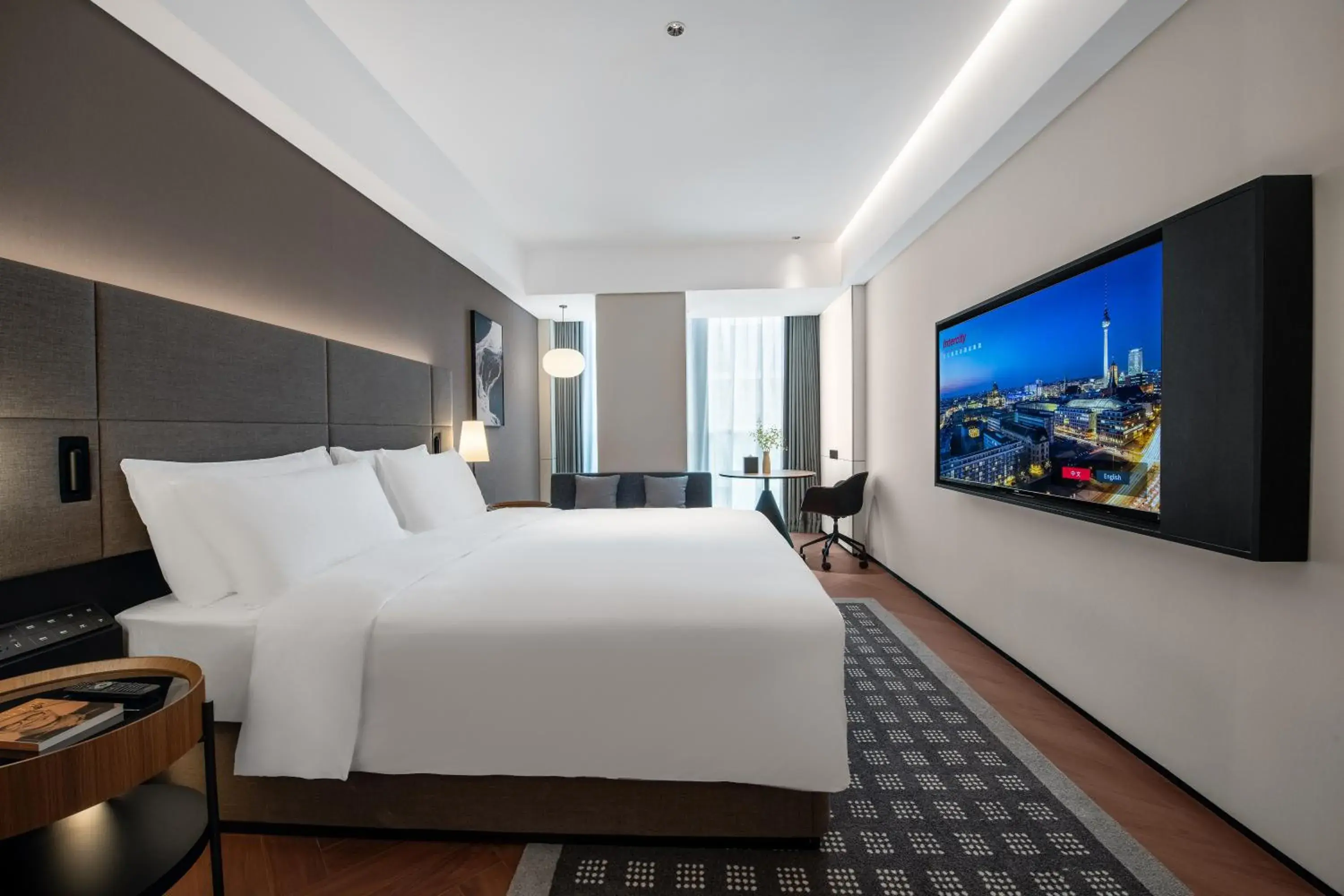 Deluxe Twin Room in Intercity Hotel Shenzhen Bay Deluxe Twin Room in Intercity Hotel Shenzhen Bay