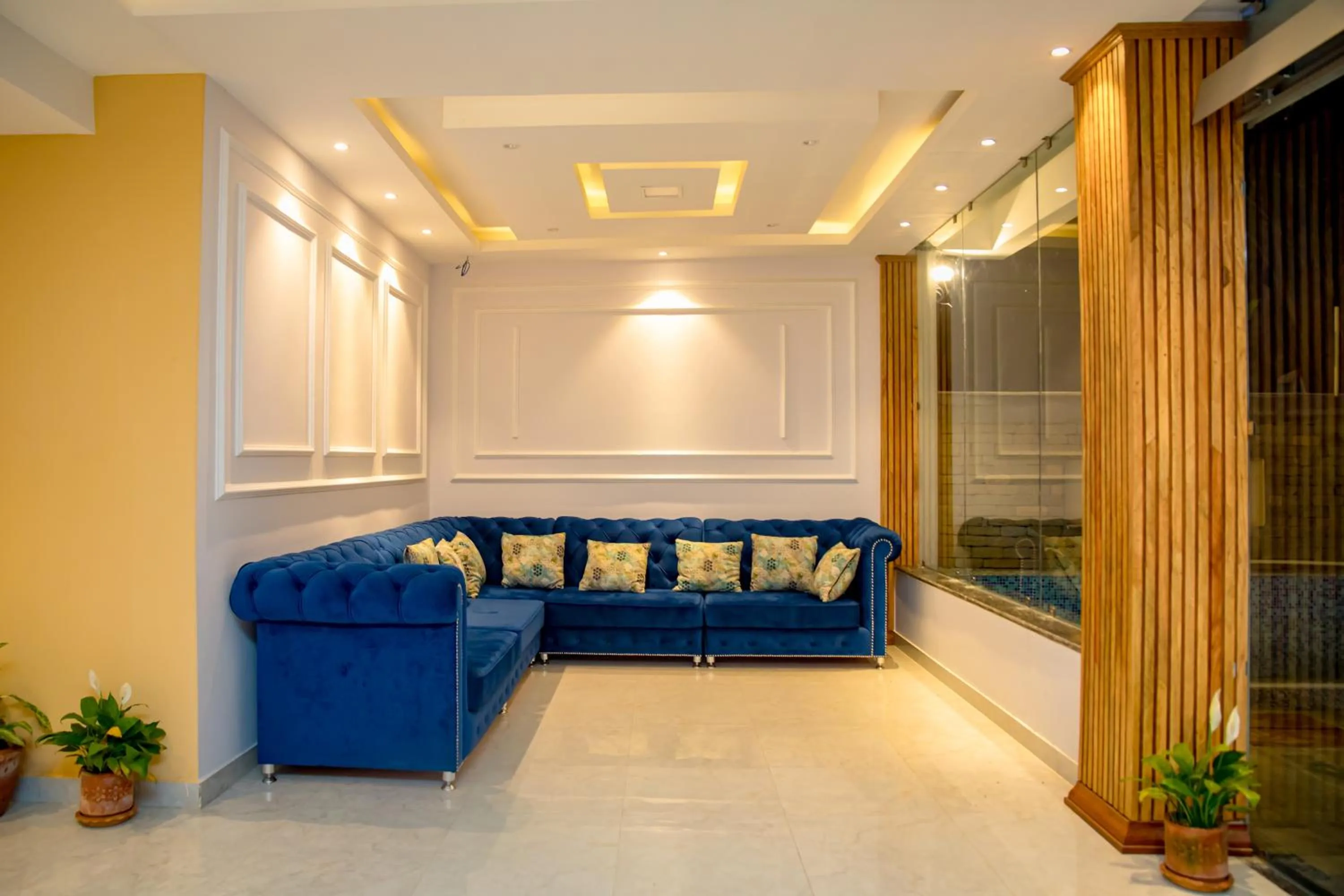 Lobby or reception in Hotel Matina Suites