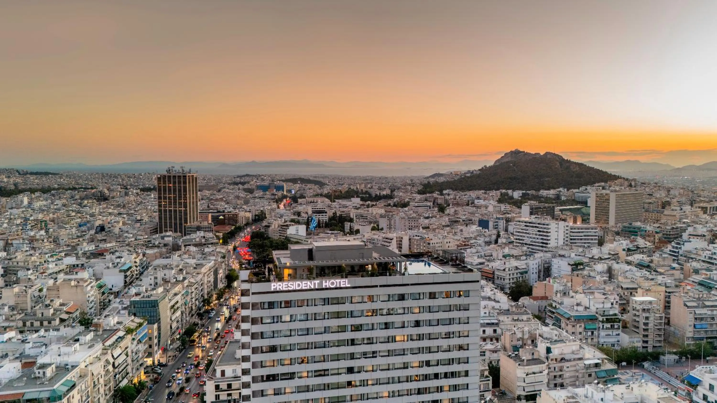 Property building in President Hotel Athens