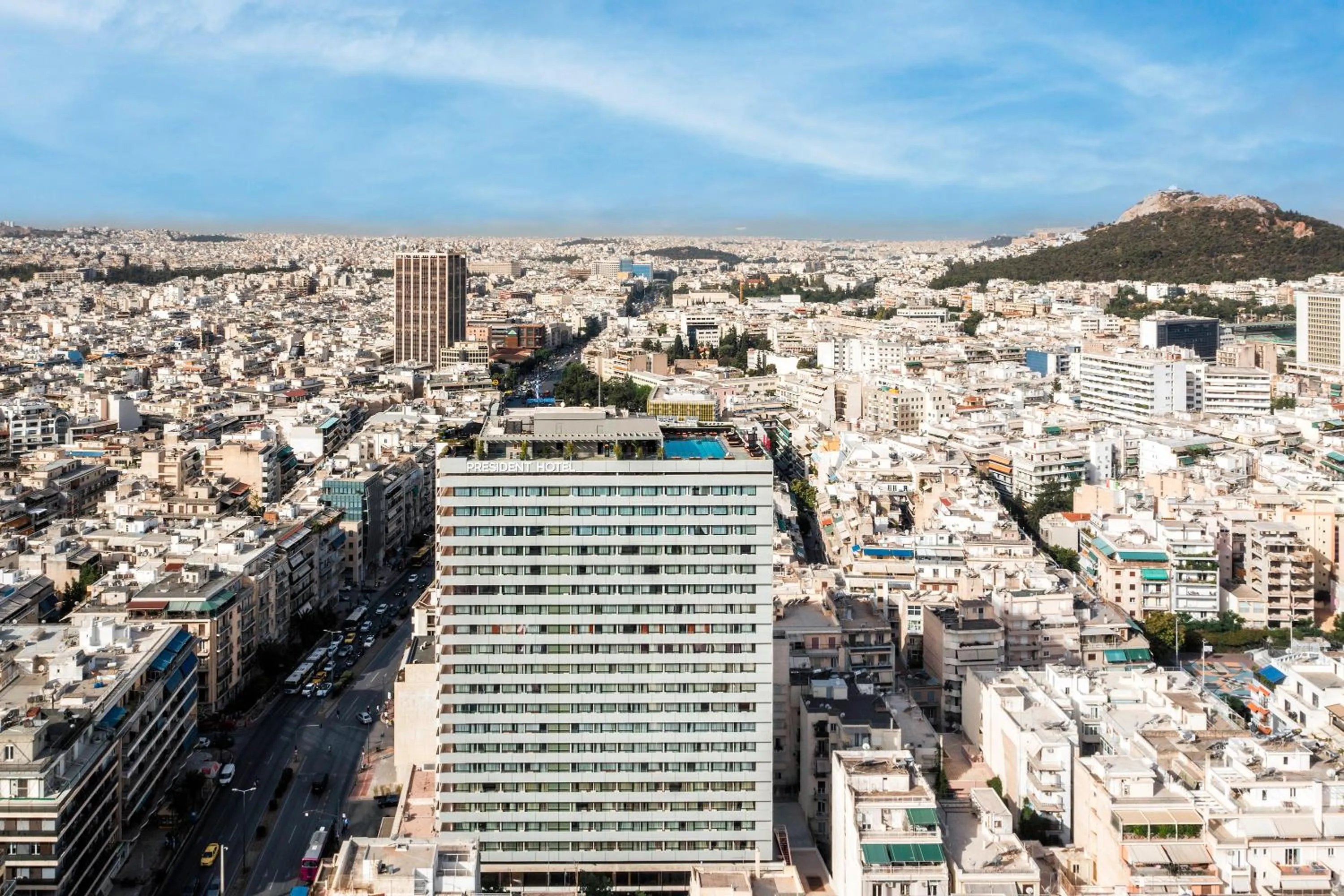 Property building in President Hotel Athens