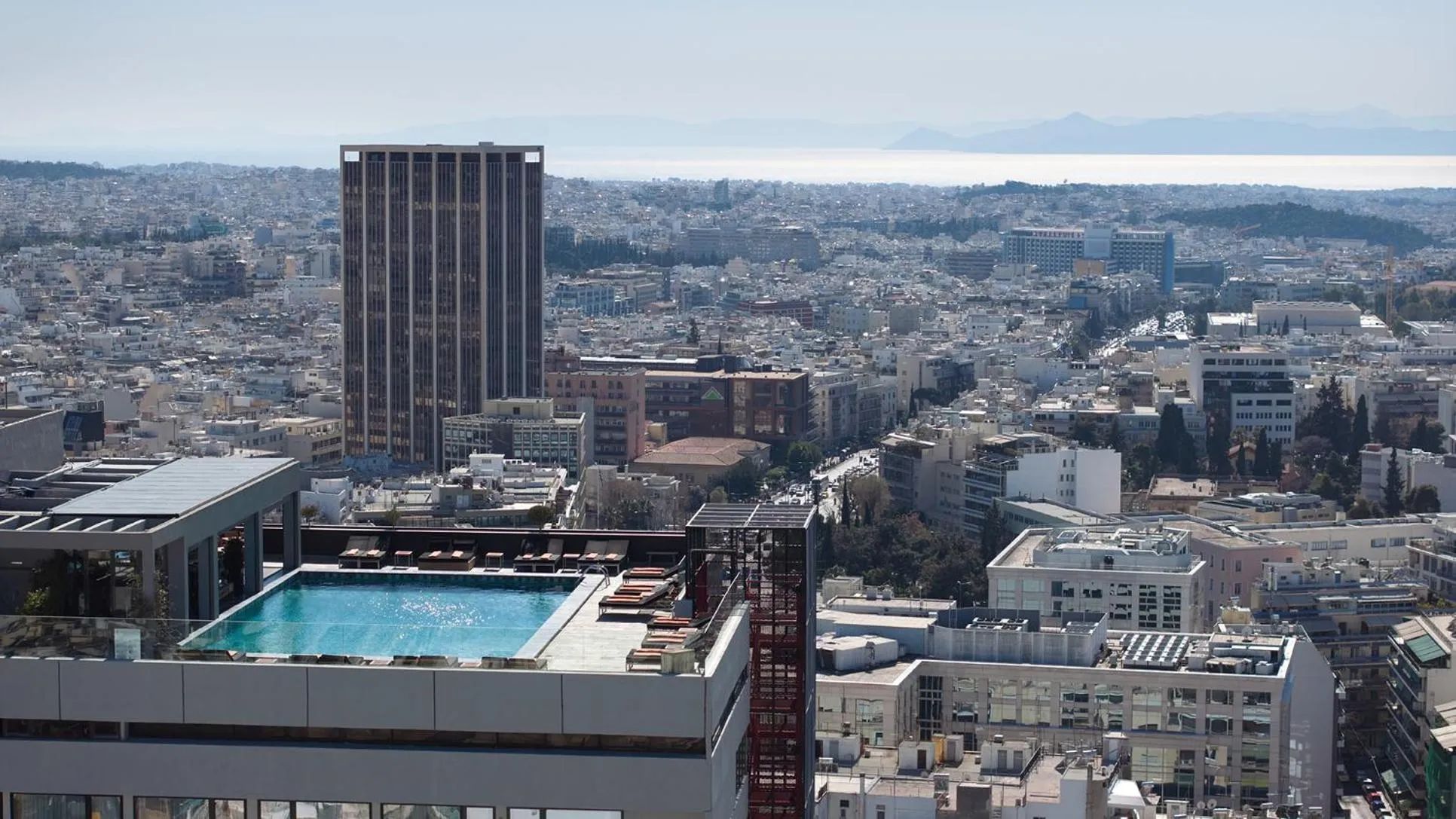 Balcony/Terrace in President Hotel Athens