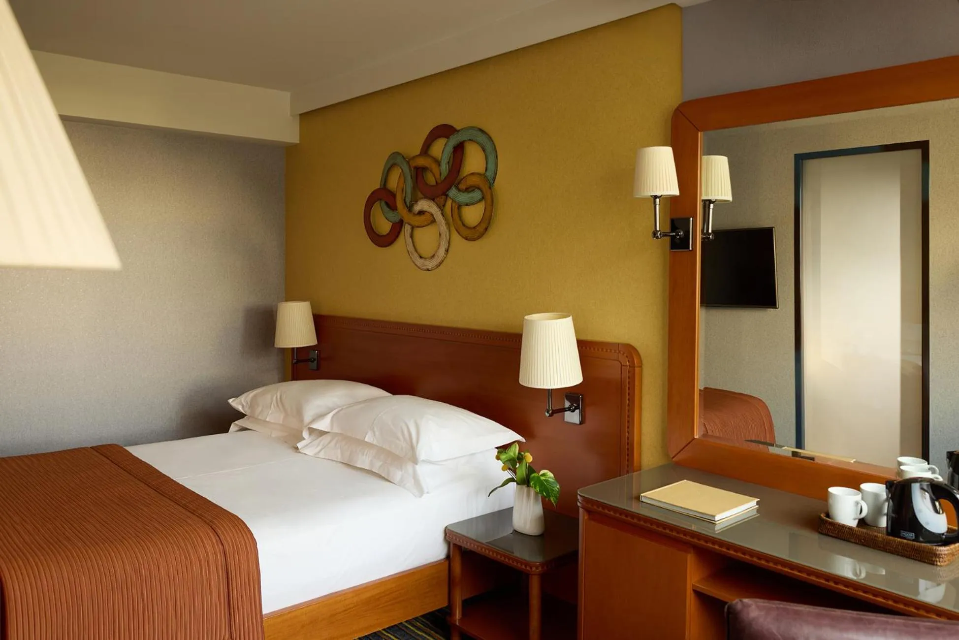 Bed in President Hotel Athens