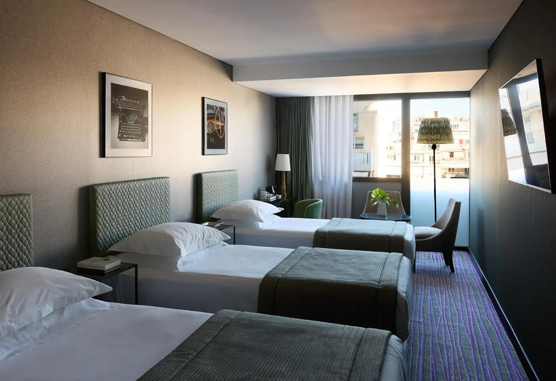 Superior Triple Room in President Hotel Athens Superior Triple Room in President Hotel Athens