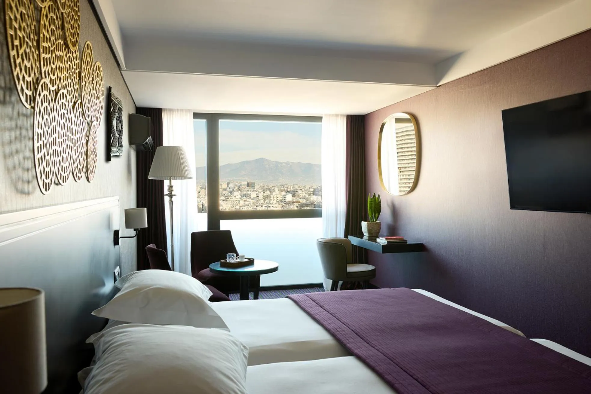 Bed in President Hotel Athens