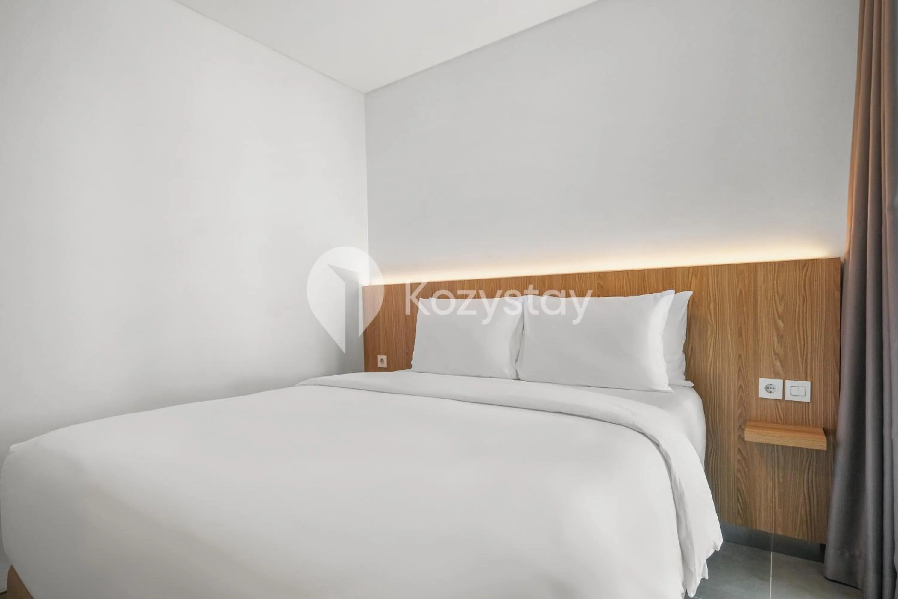 Bedroom, Bed in Sorte by Kozystay -Dago