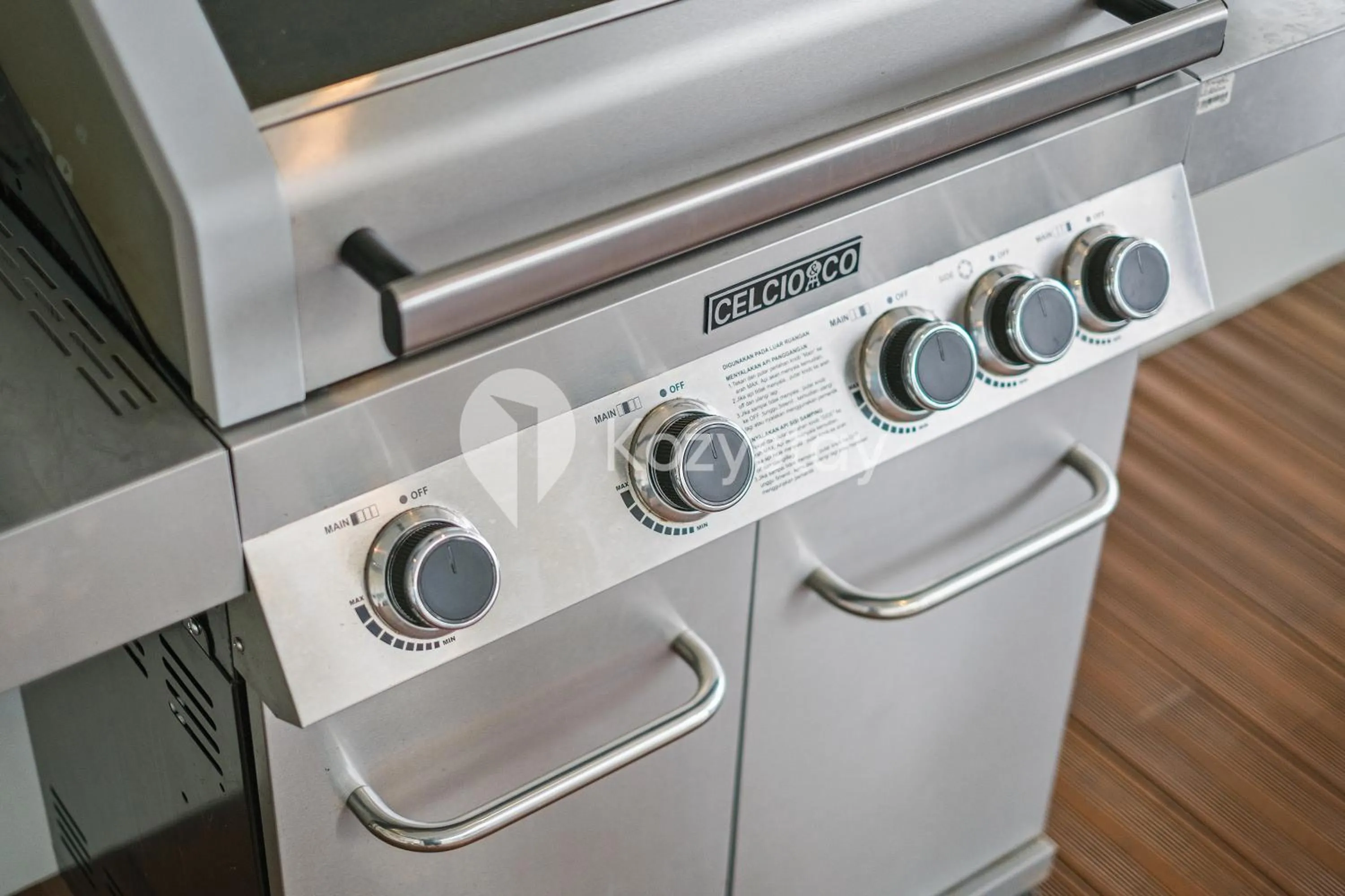 BBQ facilities in Sorte by Kozystay -Dago